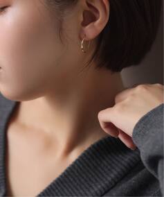 グラデーションボードフープピアス K10（両耳）（ピアス（両耳用 