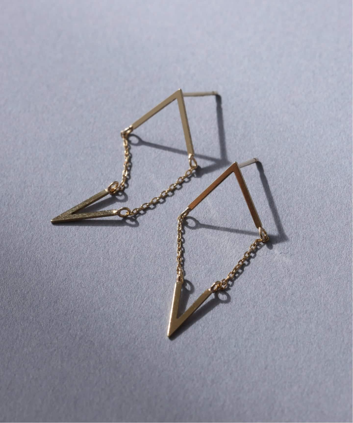 スイングVピアス K10（両耳）（ピアス（両耳用））｜Lilas（リラ）の