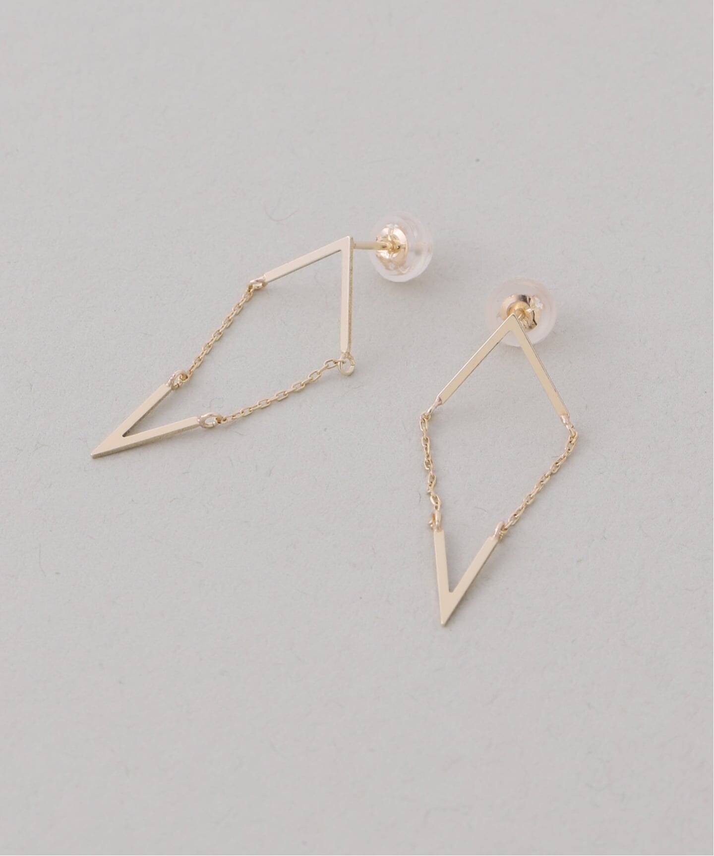 スイングVピアス K10（両耳）（ピアス（両耳用））｜Lilas（リラ）の