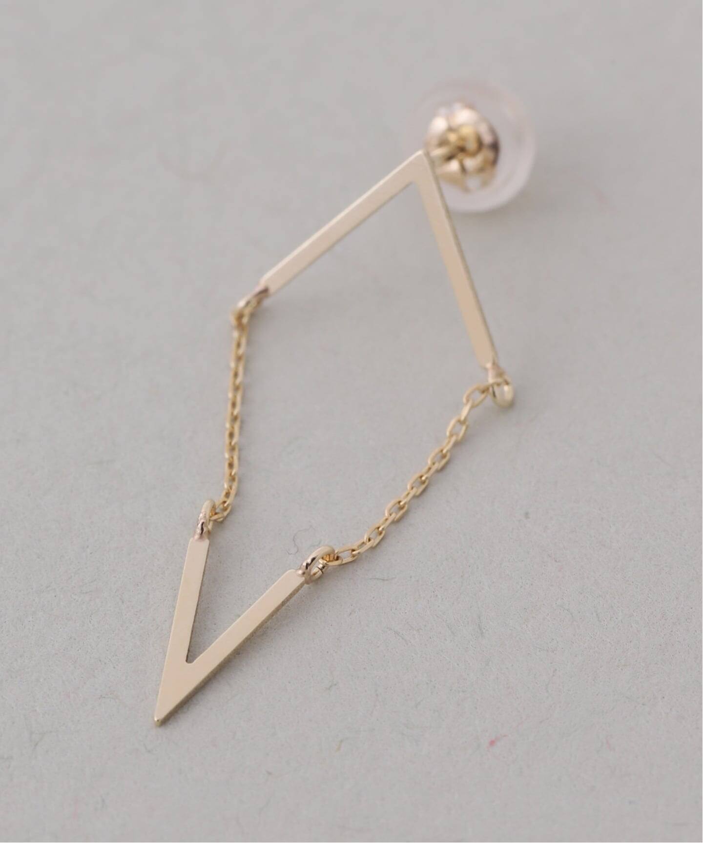 スイングVピアス K10（両耳）（ピアス（両耳用））｜Lilas（リラ）の