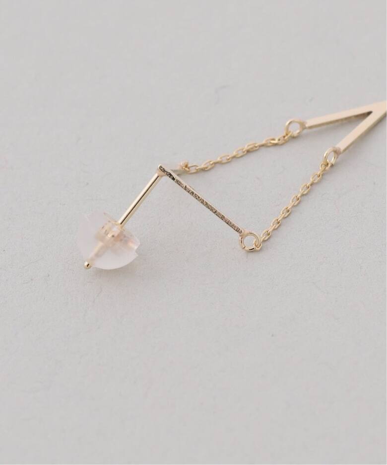 スイングVピアス K10（両耳）（ピアス（両耳用））｜Lilas（リラ）の 