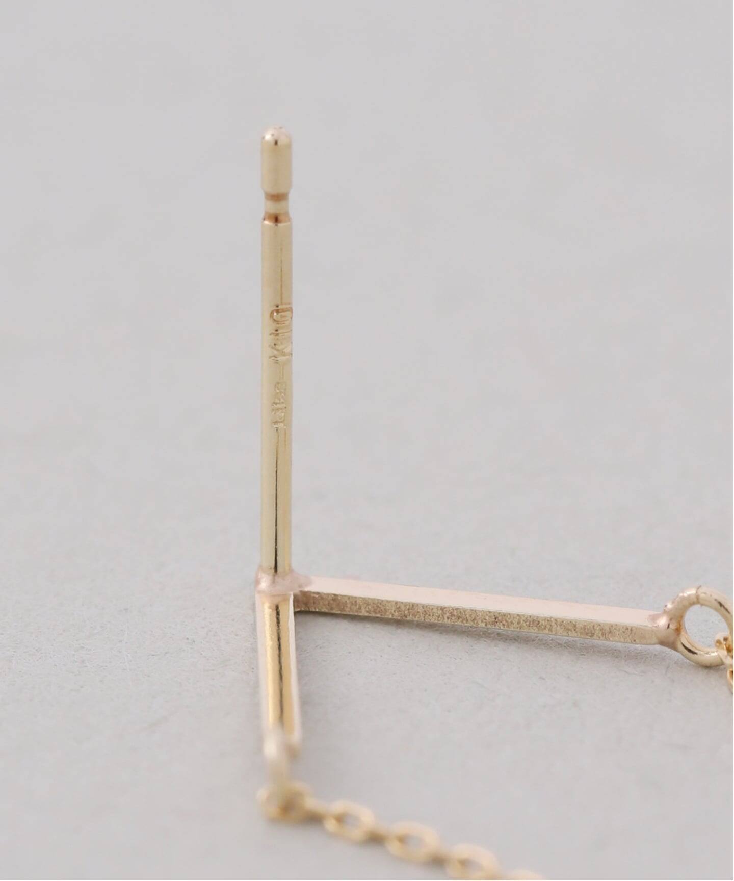 スイングVピアス K10（両耳）（ピアス（両耳用））｜Lilas（リラ）の