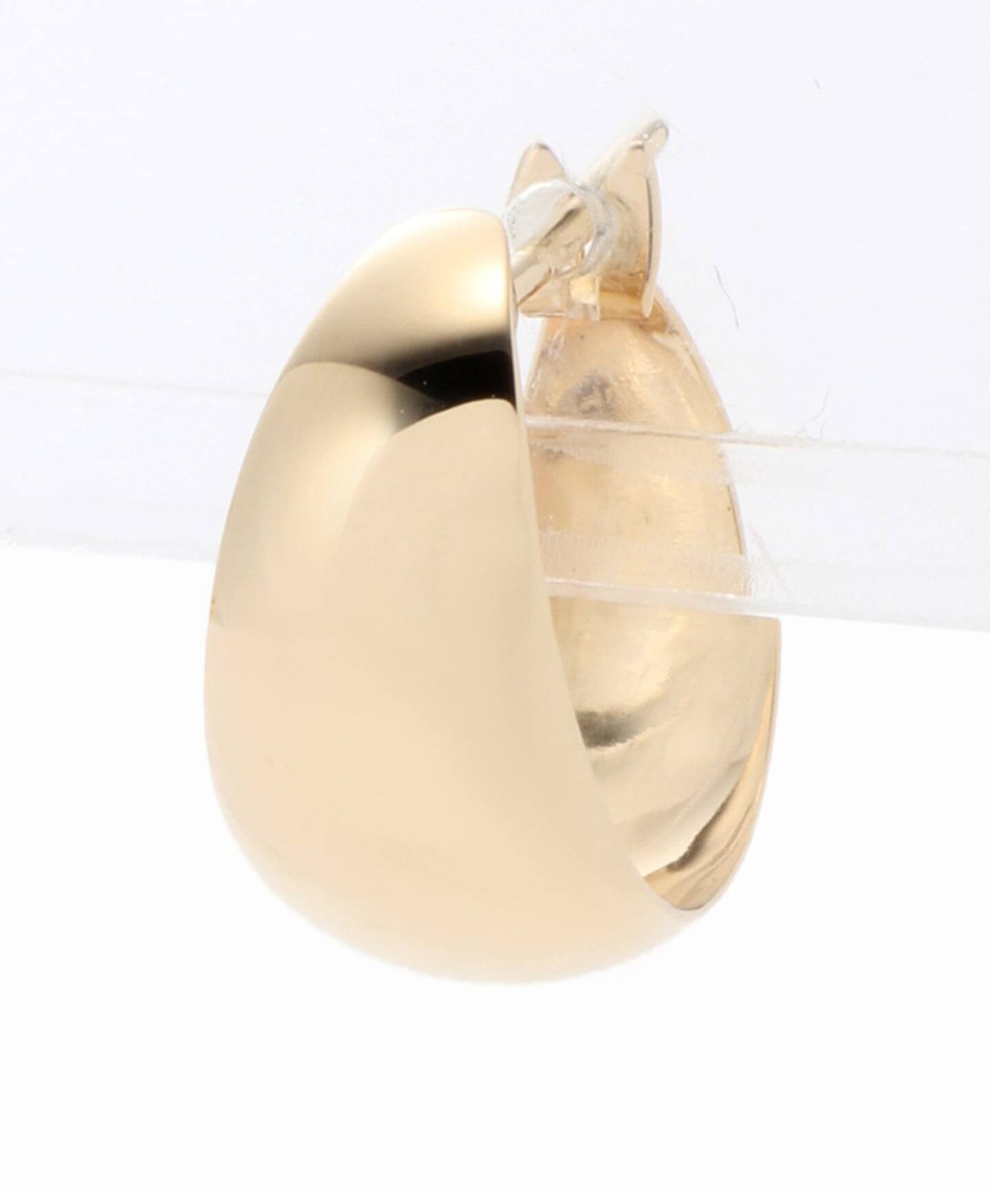 三日月フープピアス K10（両耳）（ピアス（両耳用））｜Lilas（リラ