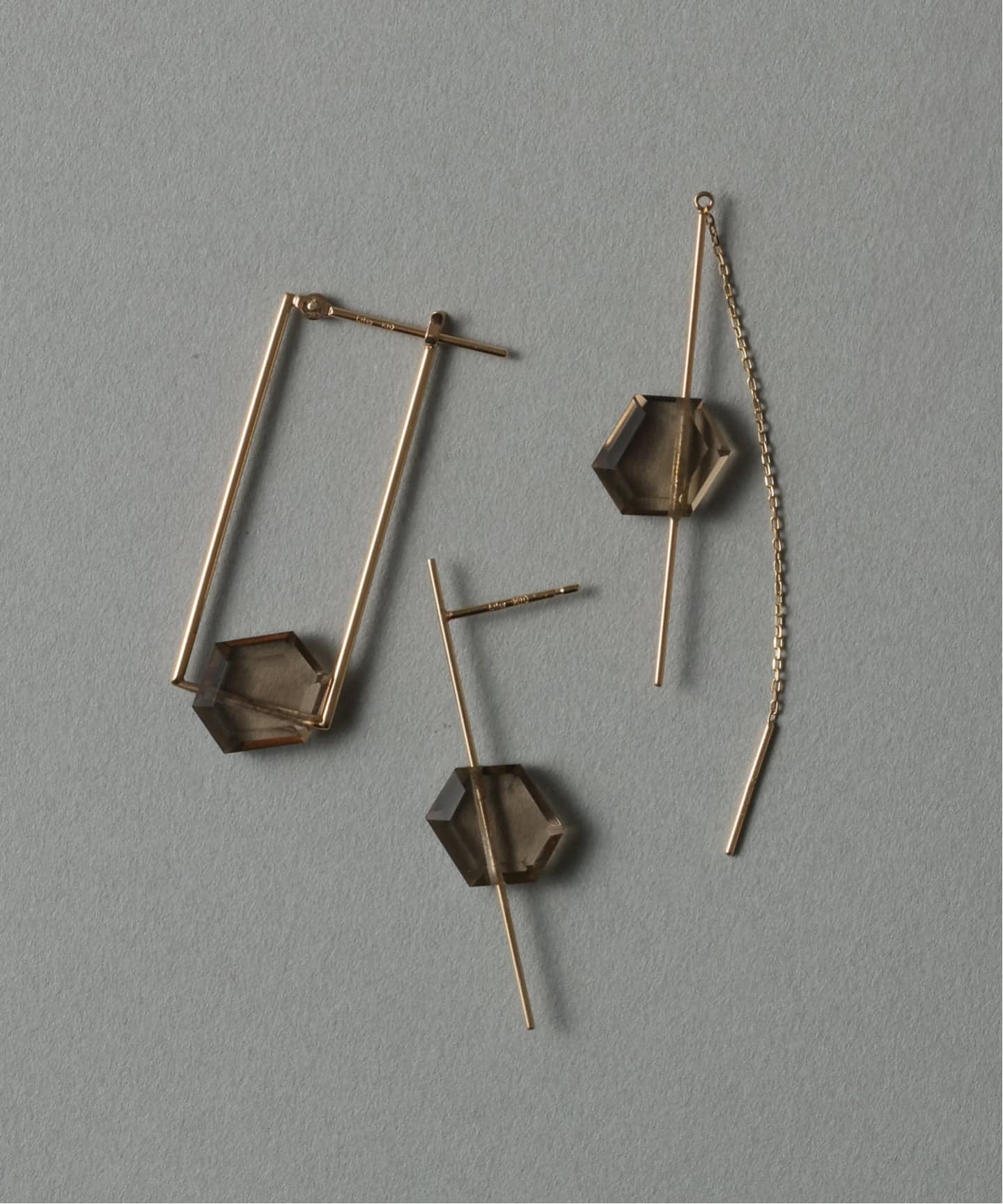 スラストスモーキーアメリカンピアス K10（片耳）（ピアス（片耳