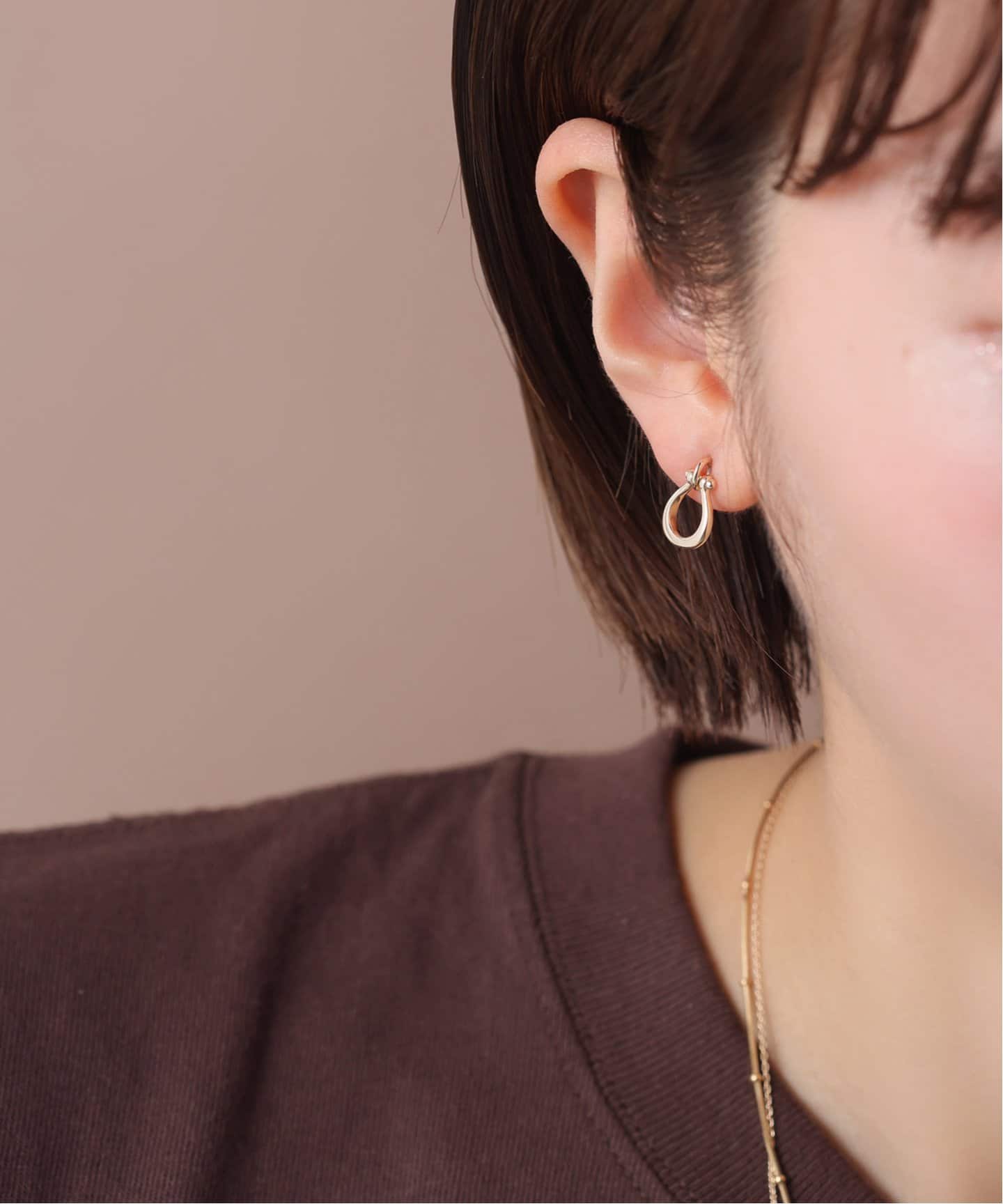 ホースシューピアス K10（両耳）（ピアス（両耳用））｜Lilas