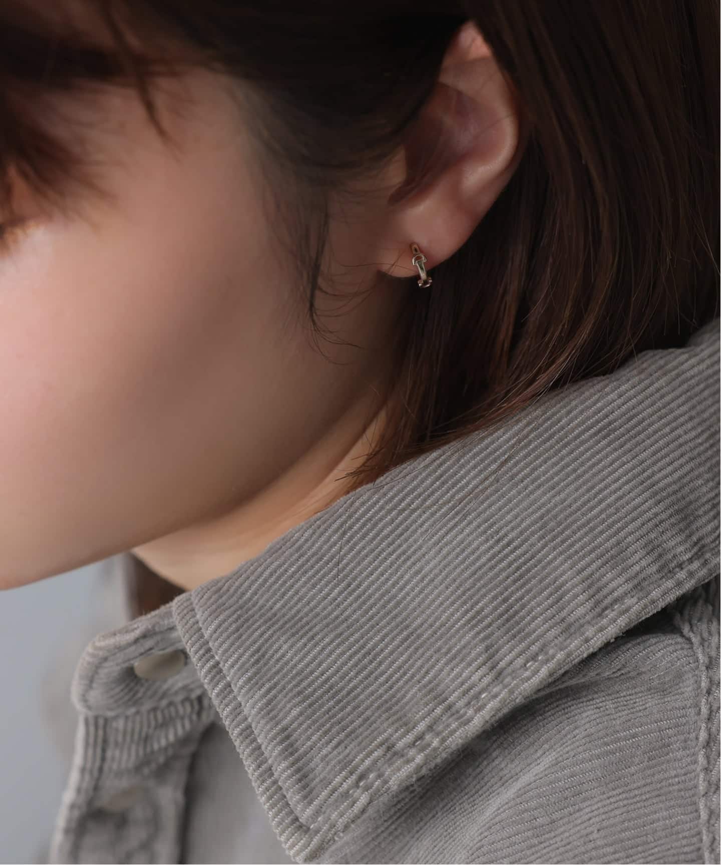 WEB限定》バックルピアス K10（両耳）（ピアス（両耳用））｜Lilas