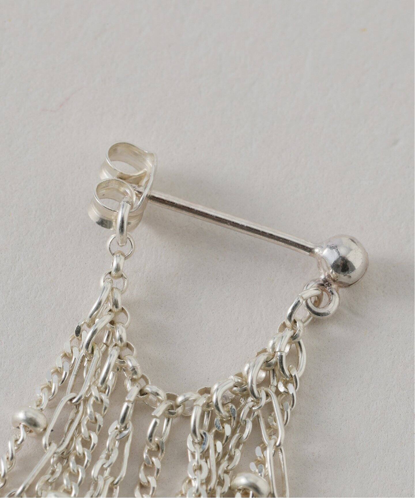 Lilas◇マーベラスチェーンUピアス Lilas◇マーベラスチェーンUピアス