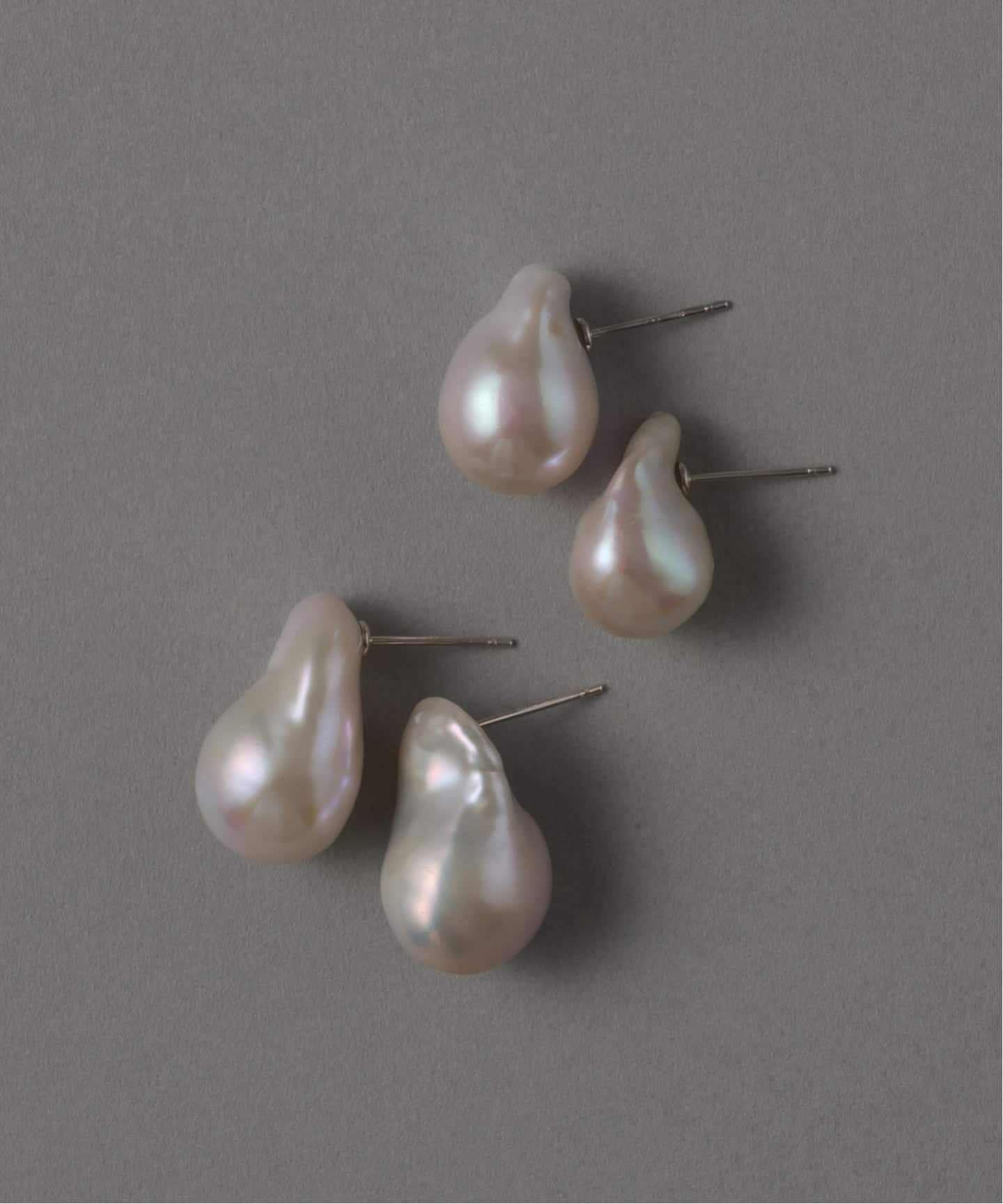 WEB限定》【SAMH by LILAS】 オイスターパールピアス SV(両耳