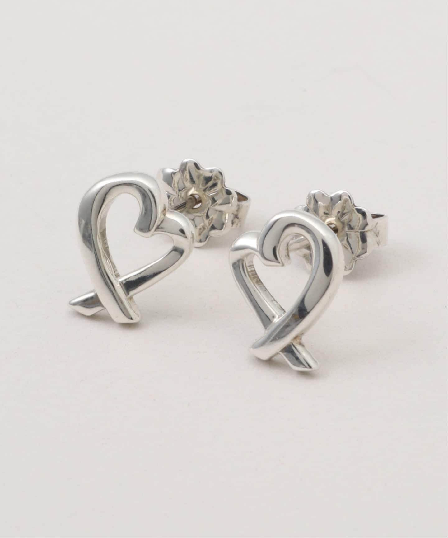 VINTAGE TIFFANY&Co./ティファニー】Loving heart pierce (両耳