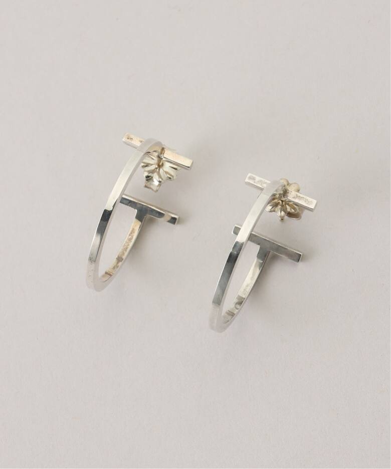 TIFFANY&Co./ティファニー】T wire hoop pierce 925(両耳)（ピアス（両 