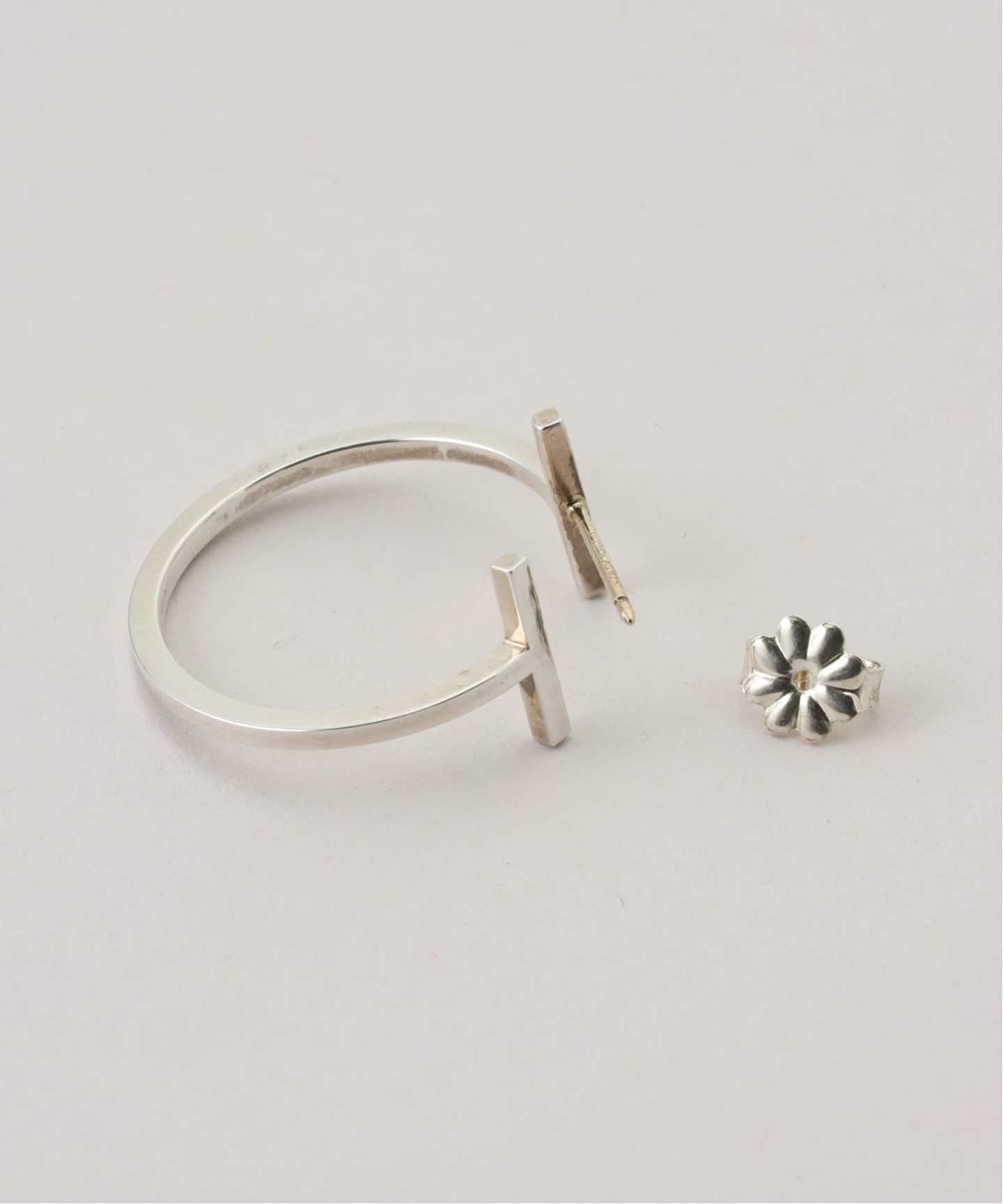 TIFFANY&Co./ティファニー】T wire hoop pierce 925(両耳)（ピアス（両