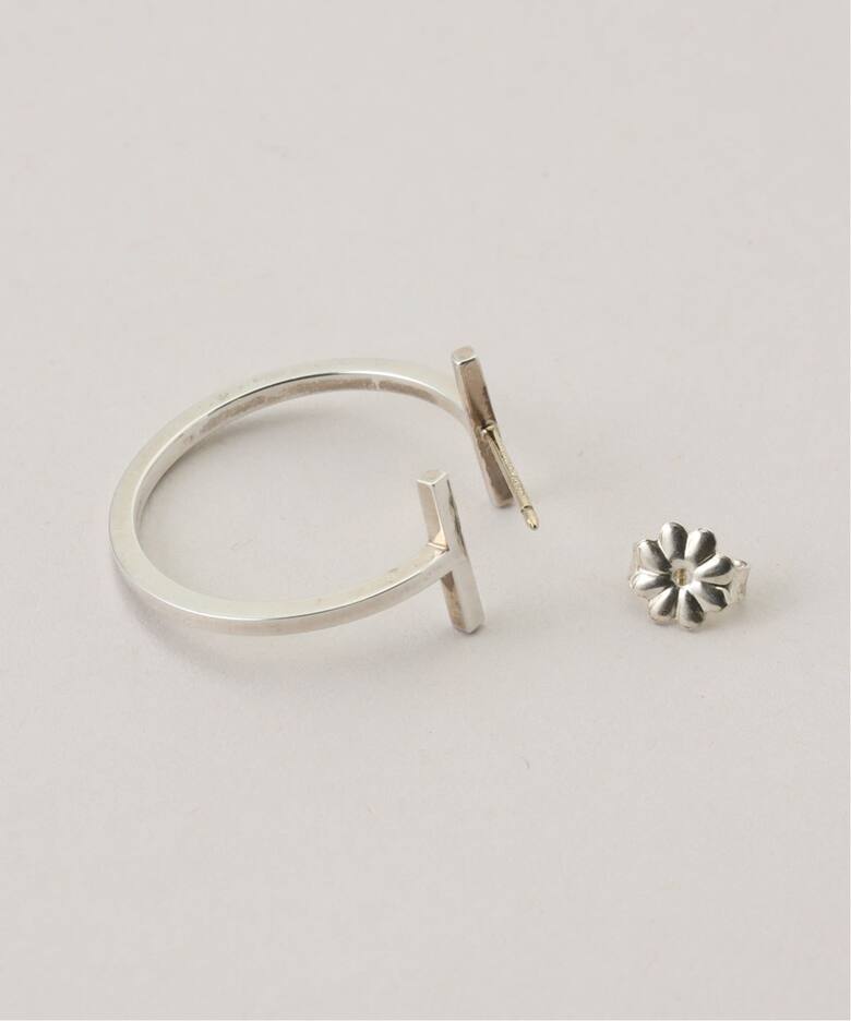 TIFFANY&Co./ティファニー】T wire hoop pierce 925(両耳)（ピアス（両 