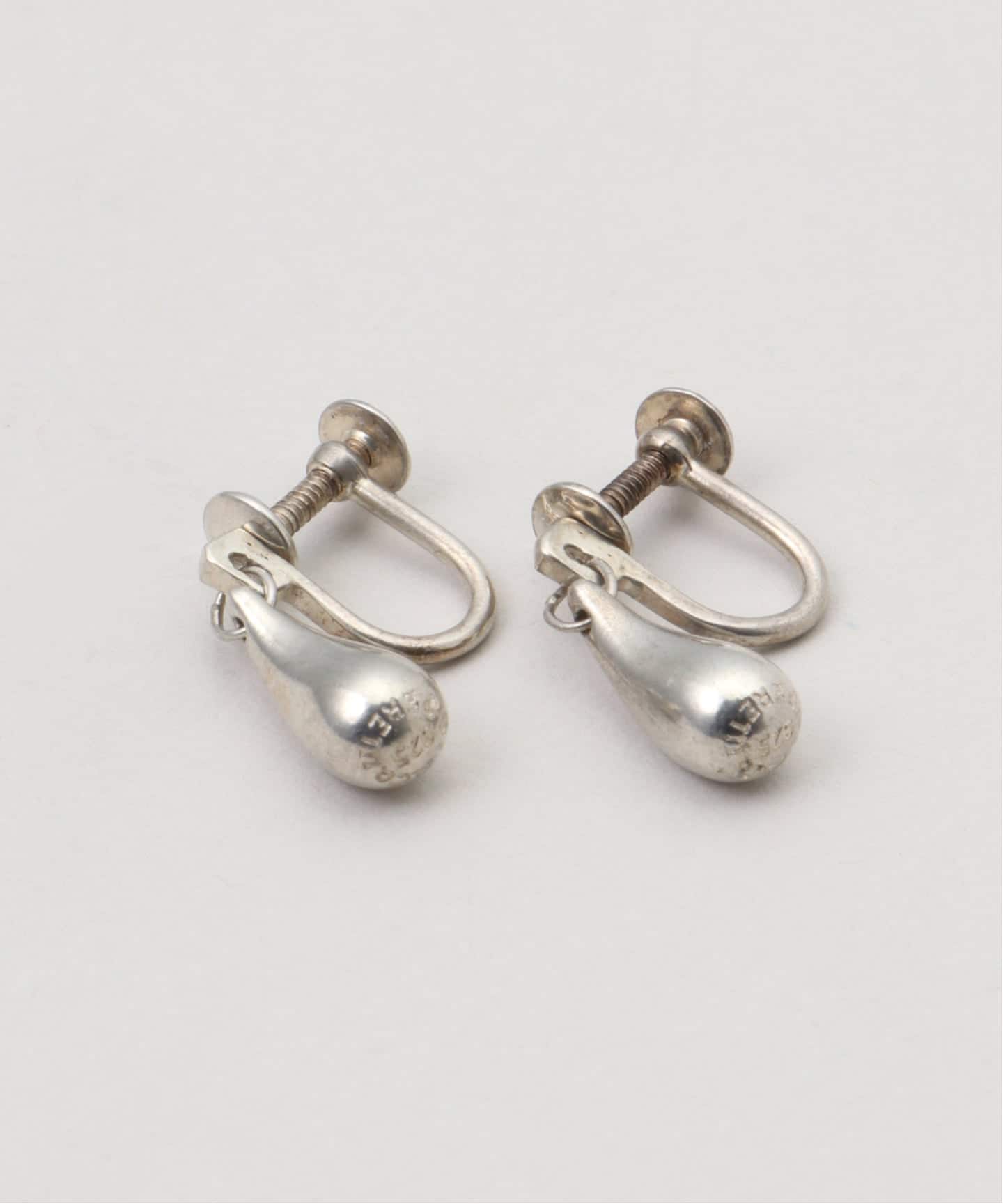 Supreme Tiffany & Co. イヤリング 両耳 完品 VINTAGE TIFFANY&Co./ティファニー】Tear drop earring (両耳