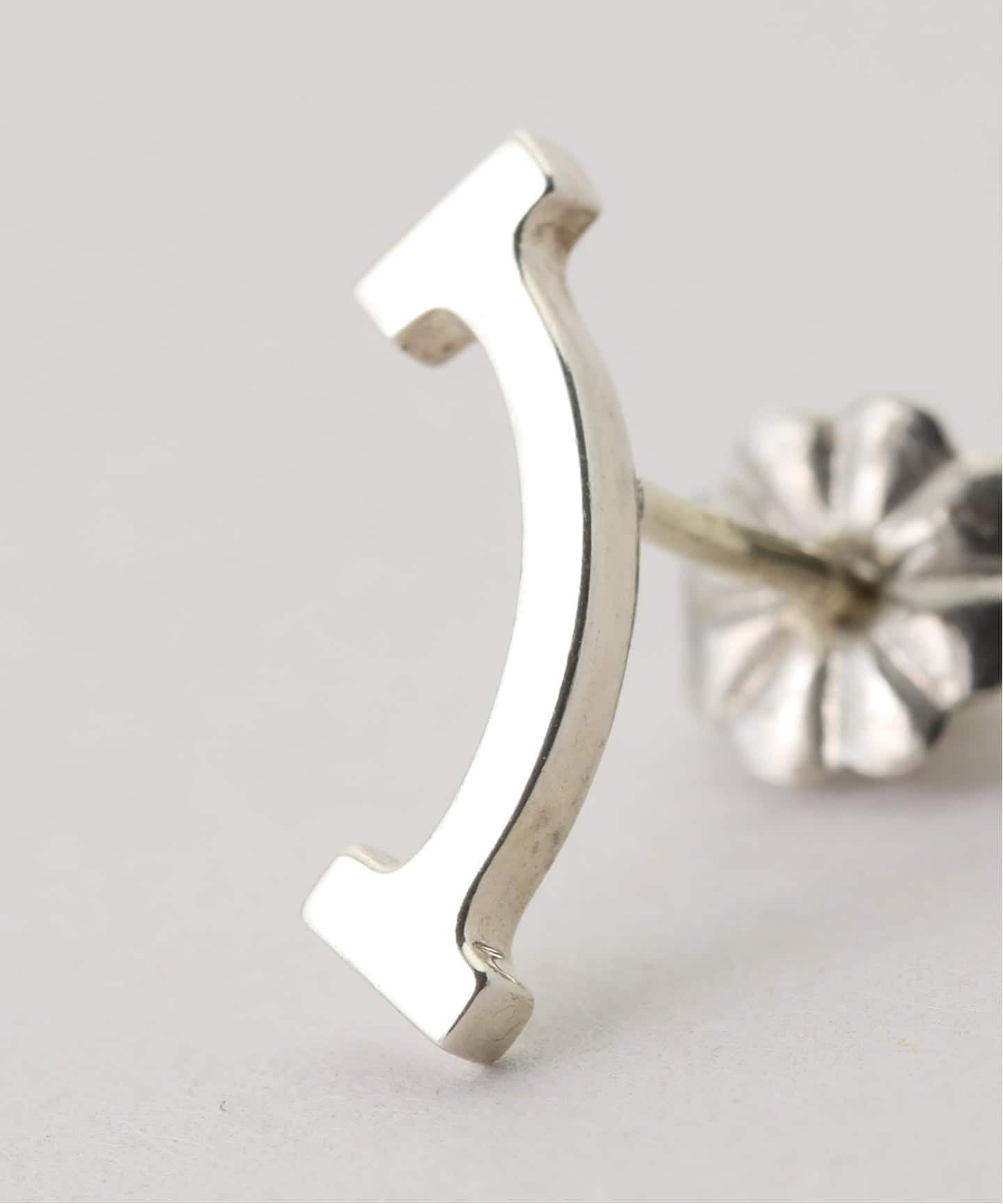メンズ　ティファニー　TIFFANY&Co. イヤリング　両耳　シルバー925 TIFFANY&Co./ティファニー】T smile pierce 925(両耳)（ピアス（両耳用
