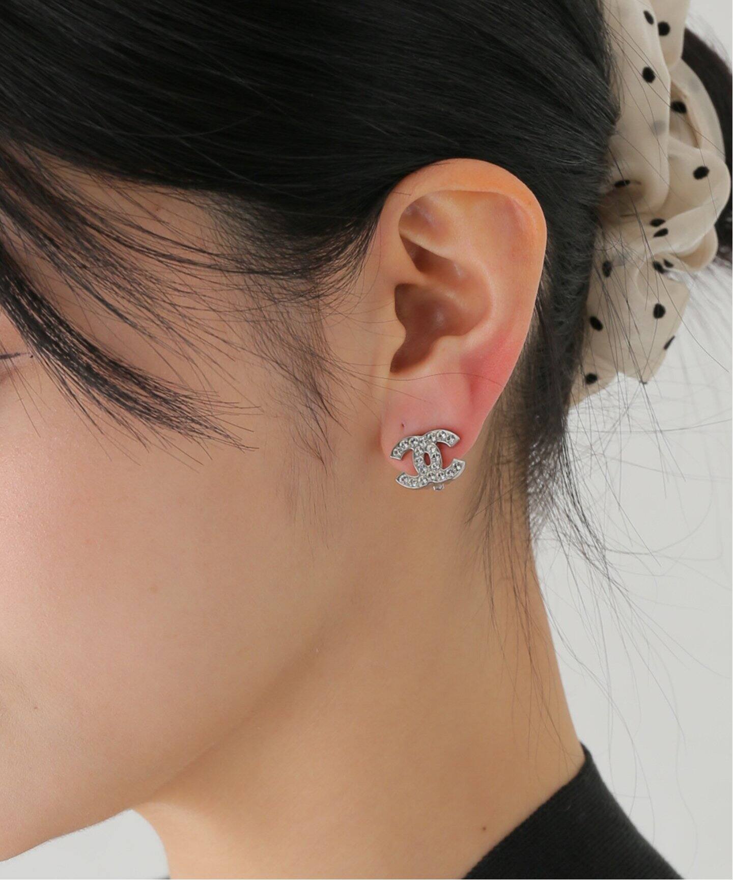 VINTAGE CHANEL/シャネル】イヤリング(両耳)（イヤリング  