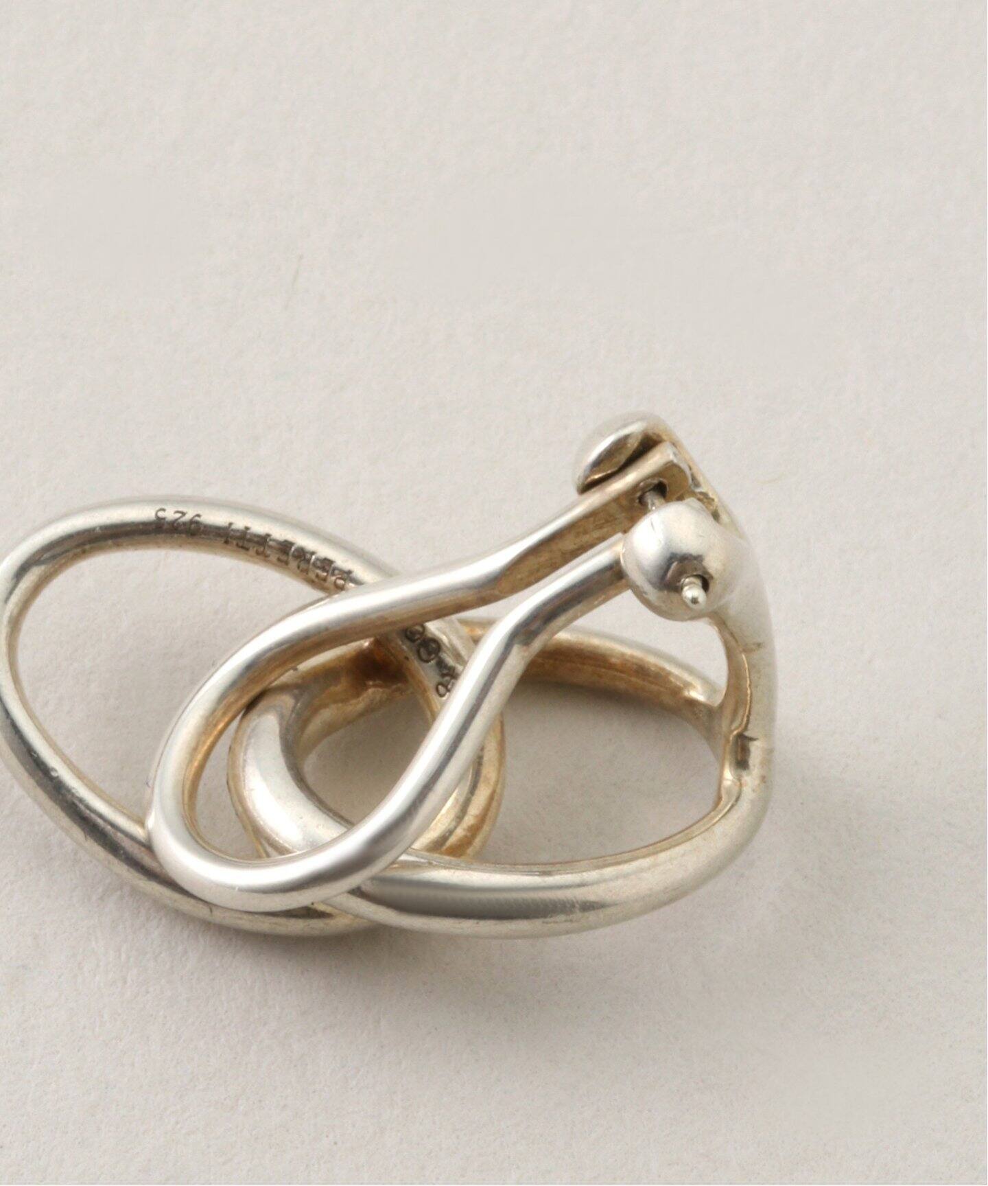 VINTAGE TIFFANY&Co./ティファニー】Double hoop earring (両耳