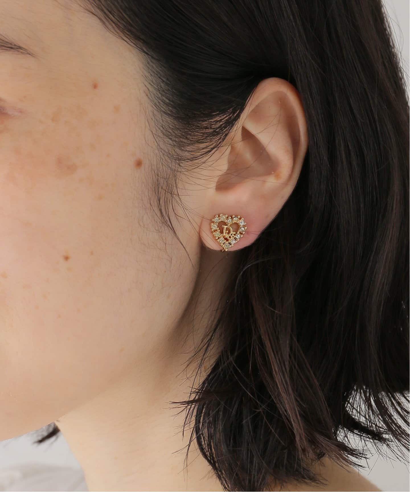 VINTAGE DIOR/ディオール 】earring logo(両耳)（イヤリング
