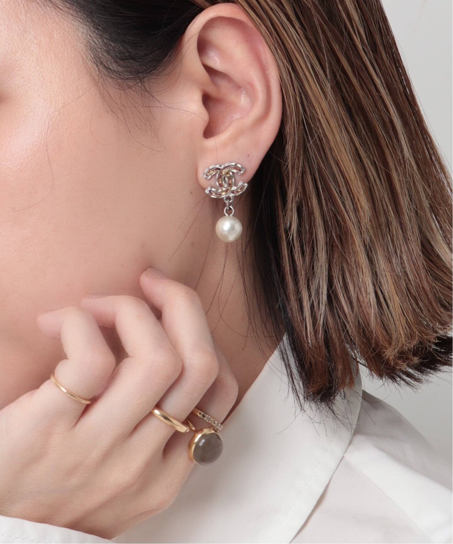 VINTAGE CHANEL/シャネル】 pierce(両耳)（ピアス（両耳用 