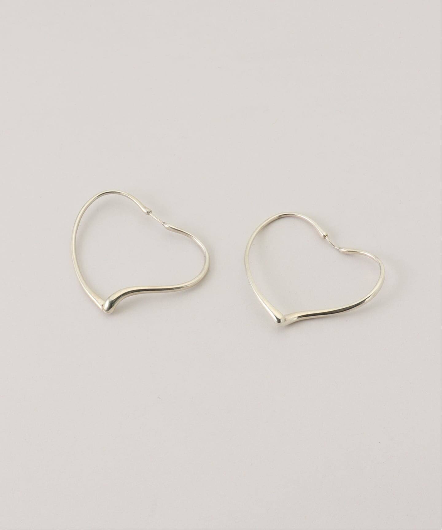 VINTAGE TIFFANY&Co./ティファニー】Open heart hoop pierce s(両耳