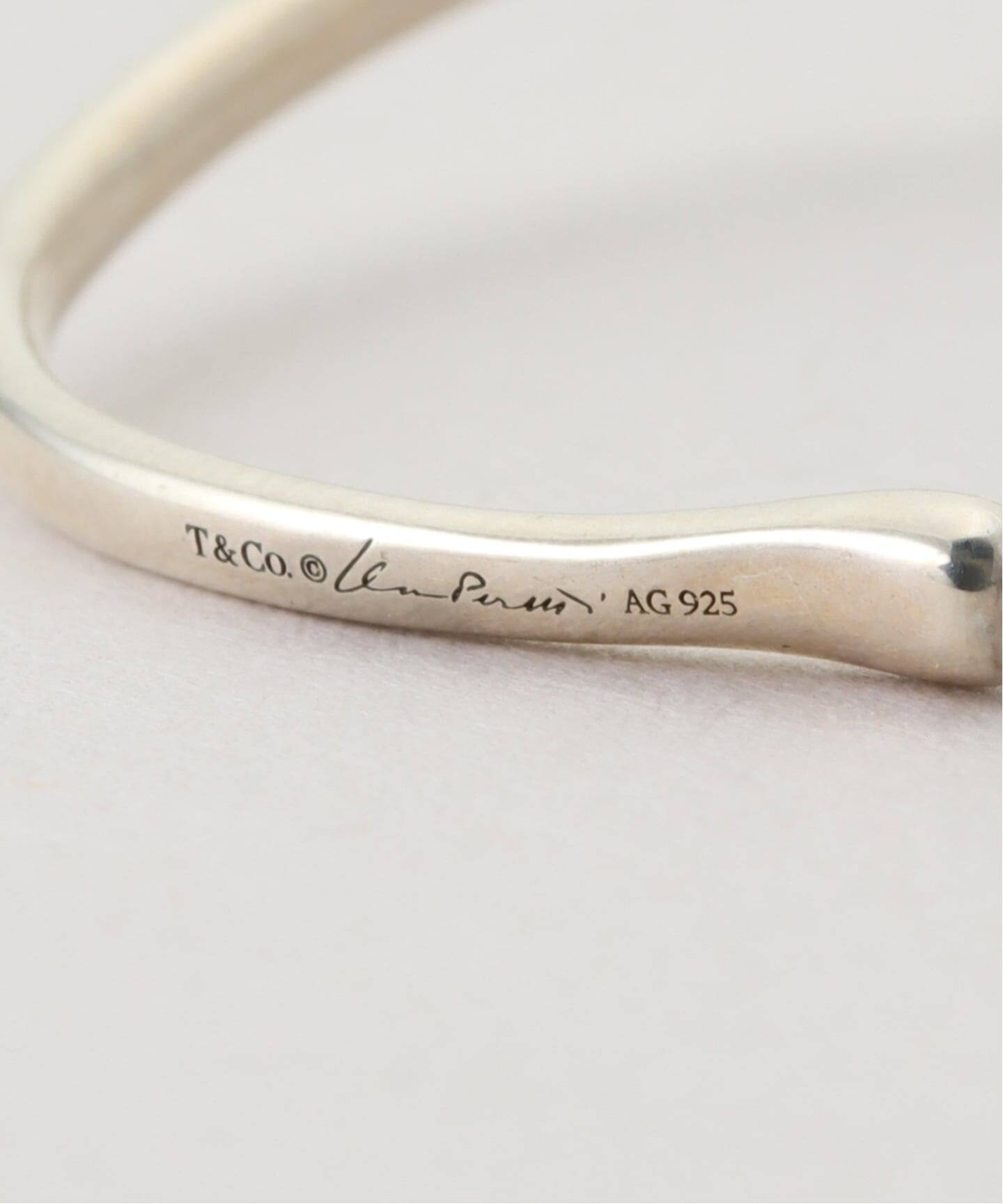 VINTAGE TIFFANY&Co./ティファニー】Open heart hoop pierce s(両耳