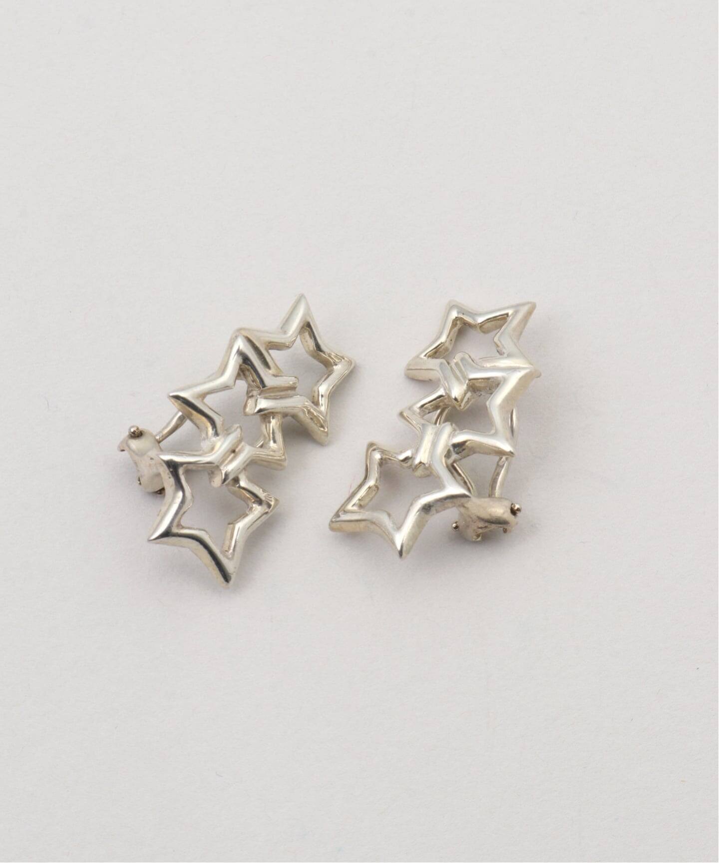 VINTAGE TIFFANY&Co./ティファニー】Triple star earring(両耳