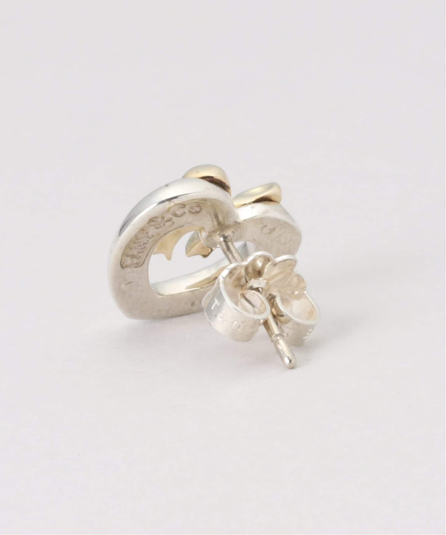 VINTAGE TIFFANY&Co./ティファニー】Heart ribbon pierce(両耳
