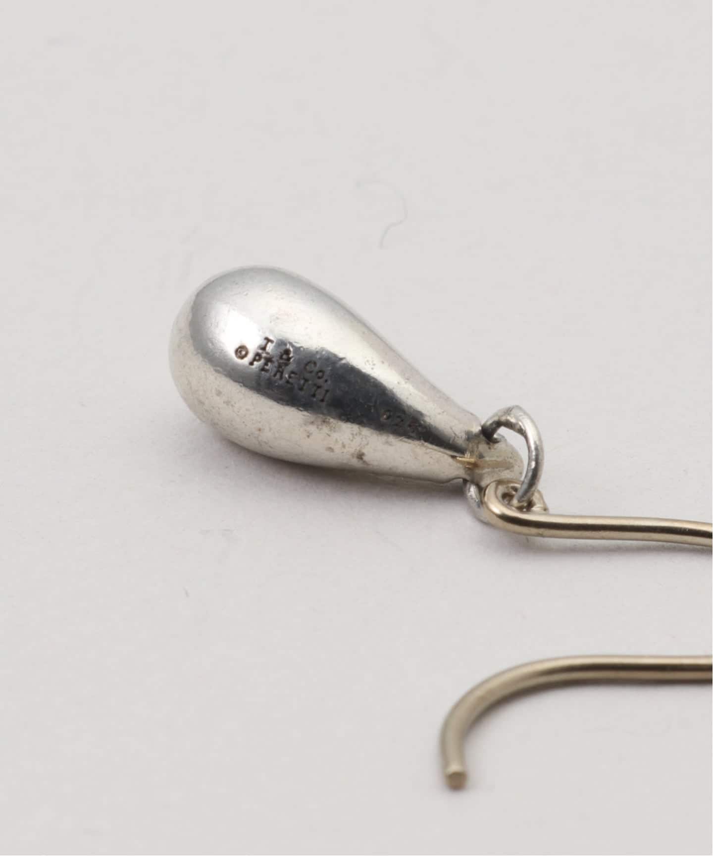 VINTAGE TIFFANY&Co./ティファニー】Tear drop pierce (両耳)（ピアス