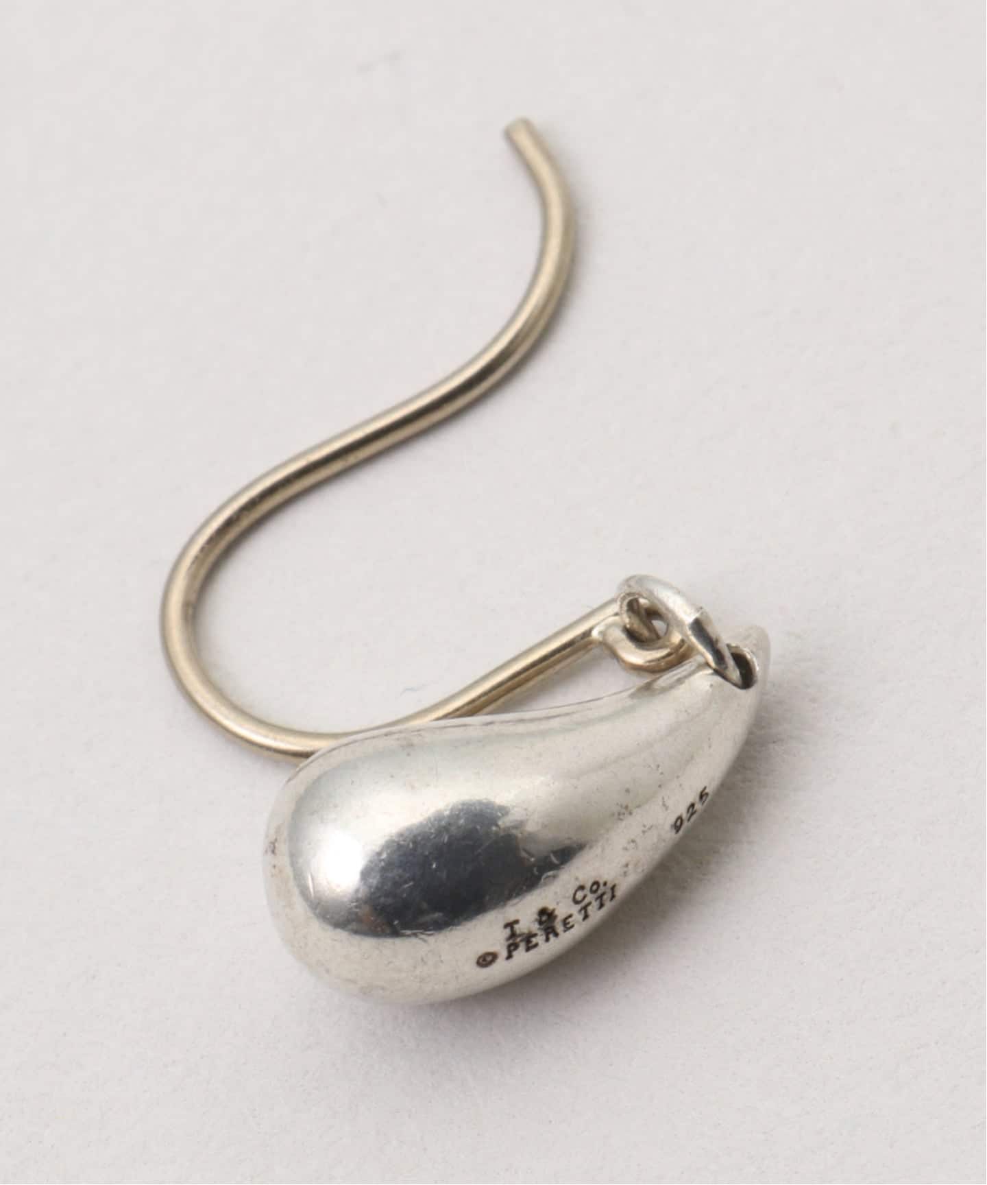 VINTAGE TIFFANY&Co./ティファニー】Tear drop pierce (両耳)（ピアス