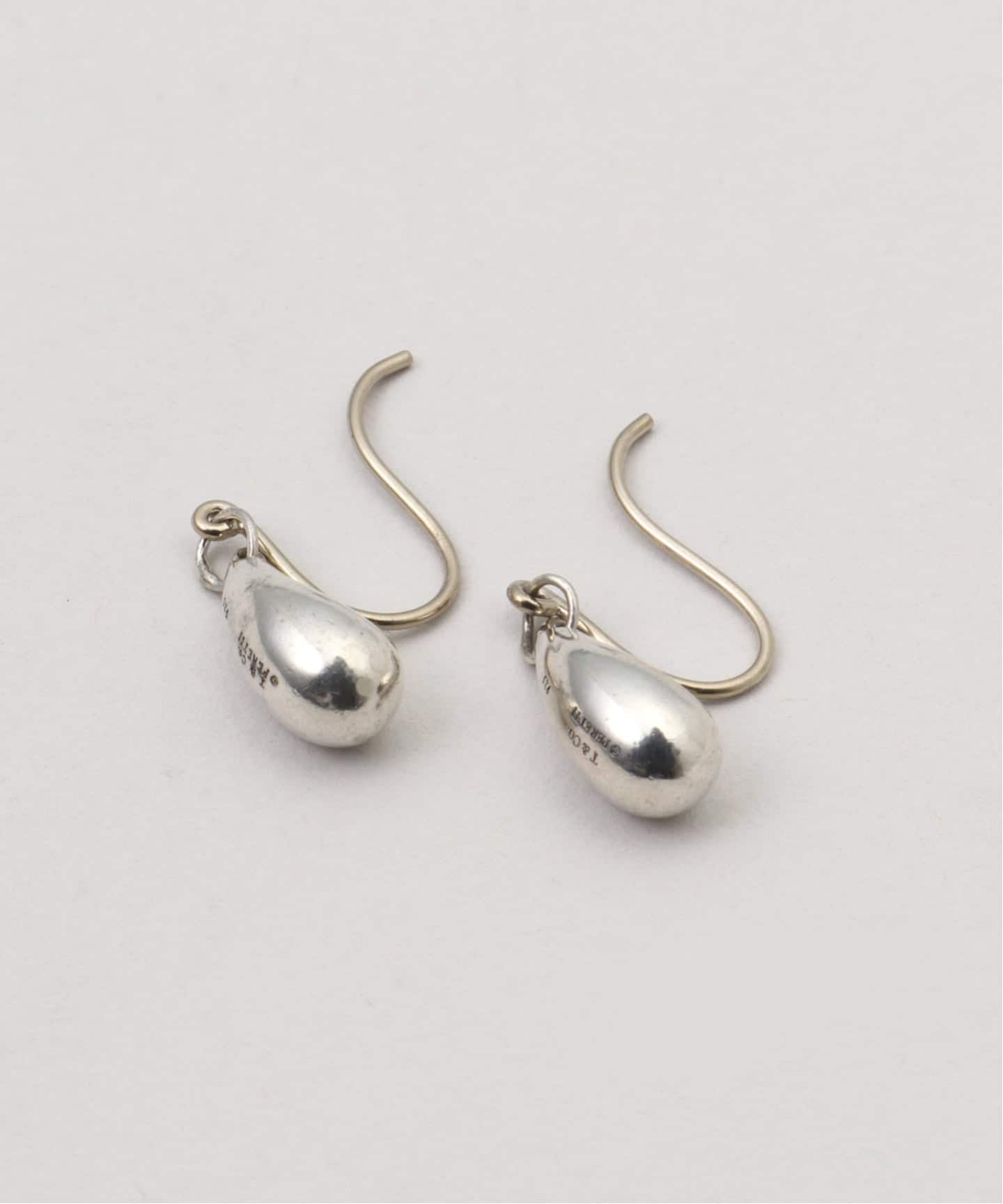 VINTAGE TIFFANY&Co./ティファニー】Tear drop pierce (両耳)(ピアス VINTAGE TIFFANY&Co./ティファニー】Tear drop pierce (両耳)(ピアス