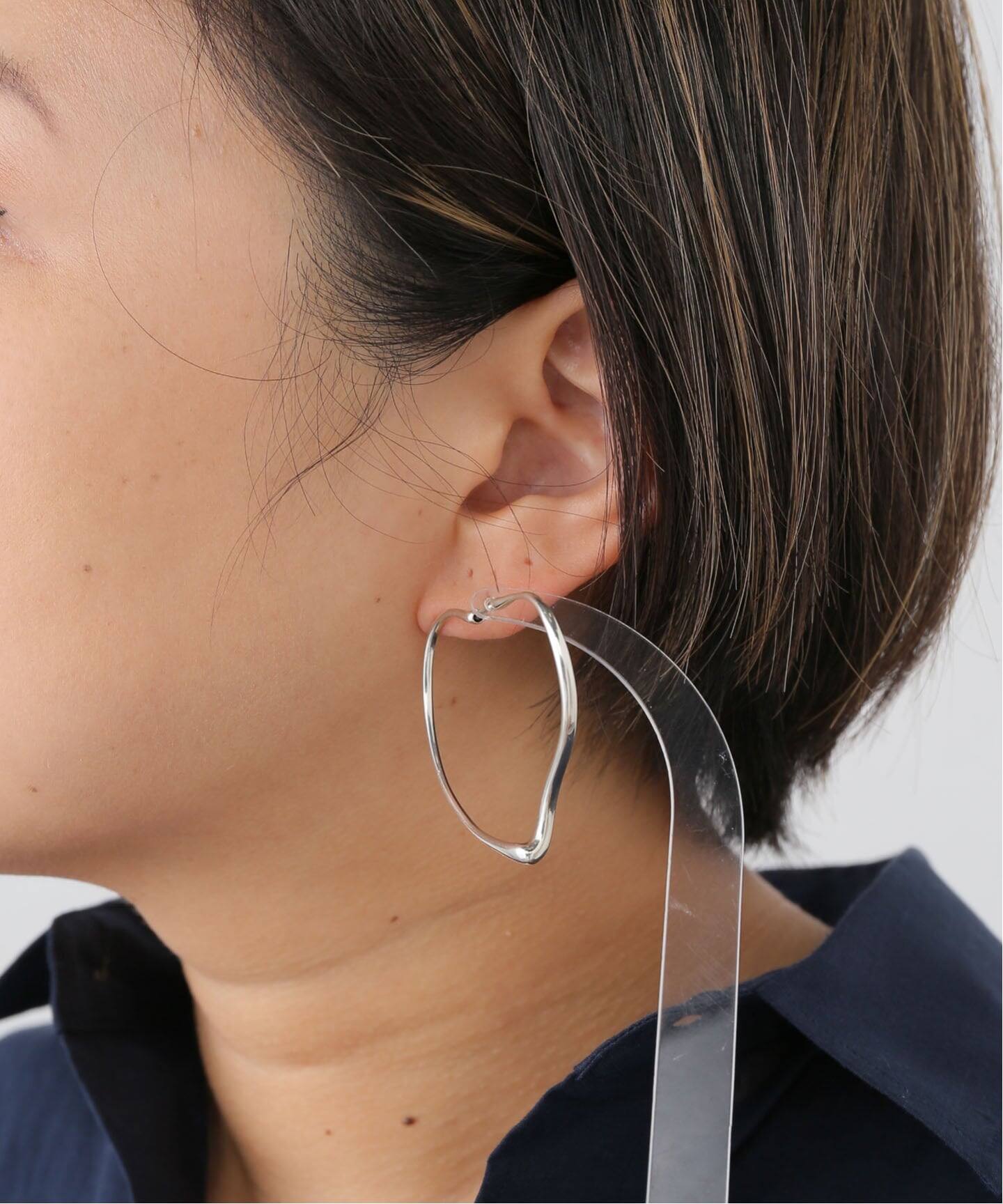 VINTAGE TIFFANY&Co./ティファニー】 Open heart hoop pierce s 