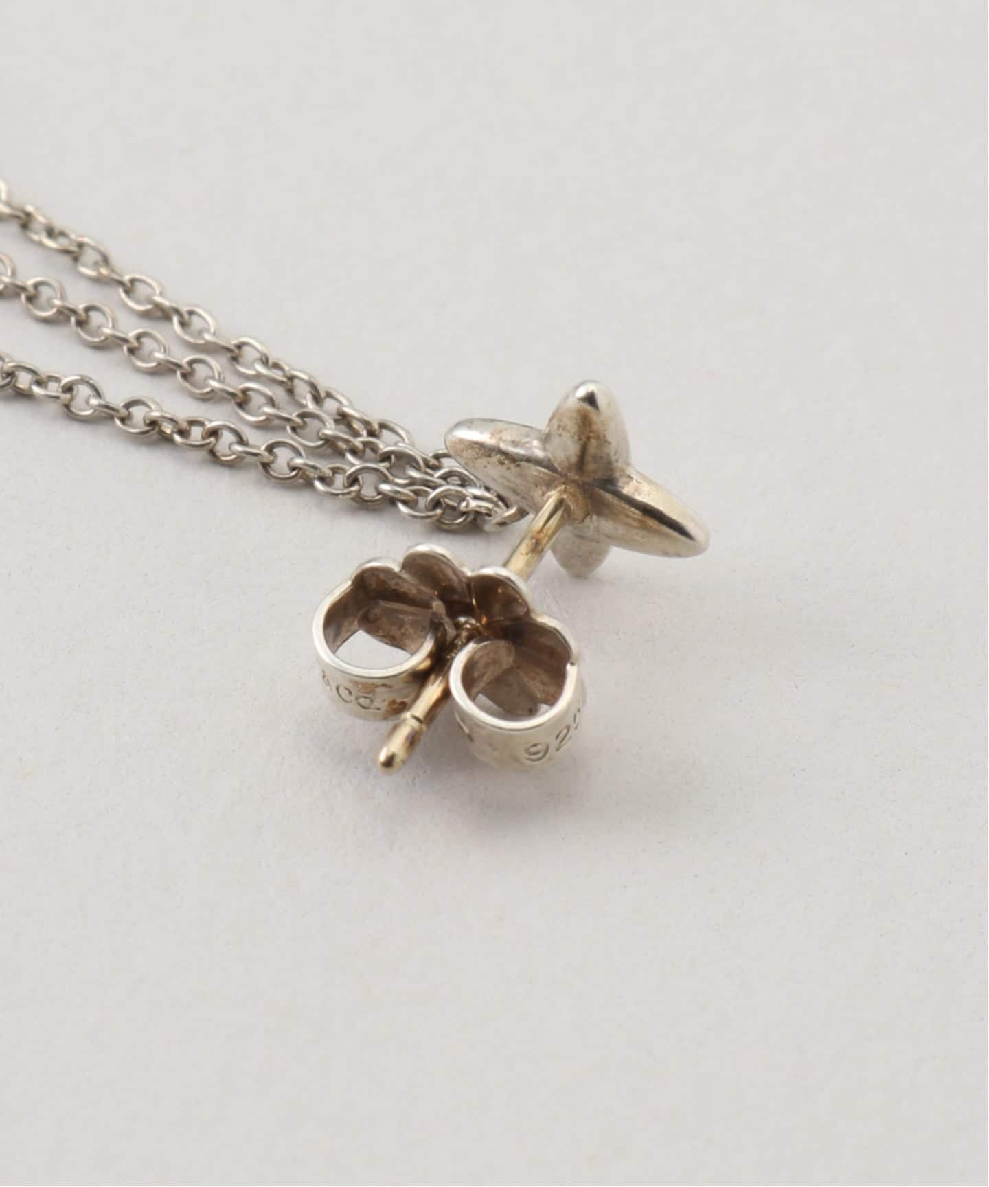 美品 Tiffany キス クロス シルバー925 ピアス ビンテージ 人気 美品】ティファニー TIFFANY&Co. キス クロス パロマピカソ スタッド