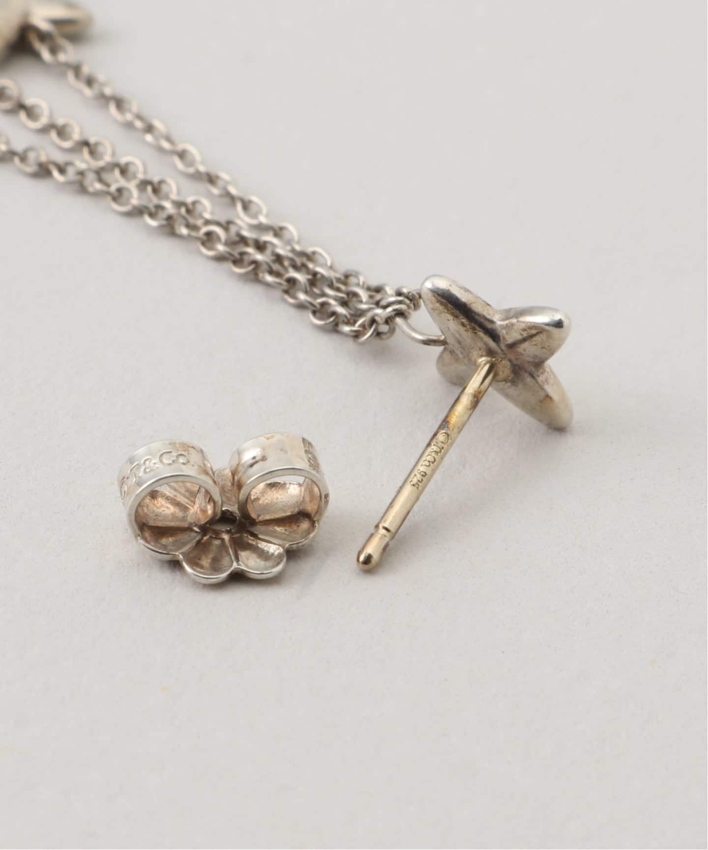 VINTAGE TIFFANY&Co./ティファニー】 Kiss swing pierce(両耳)（ピアス