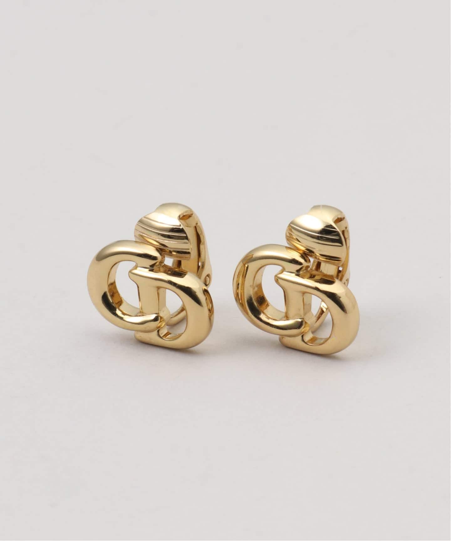 VINTAGE DIOR/ディオール 】earring logo(両耳)（イヤリング