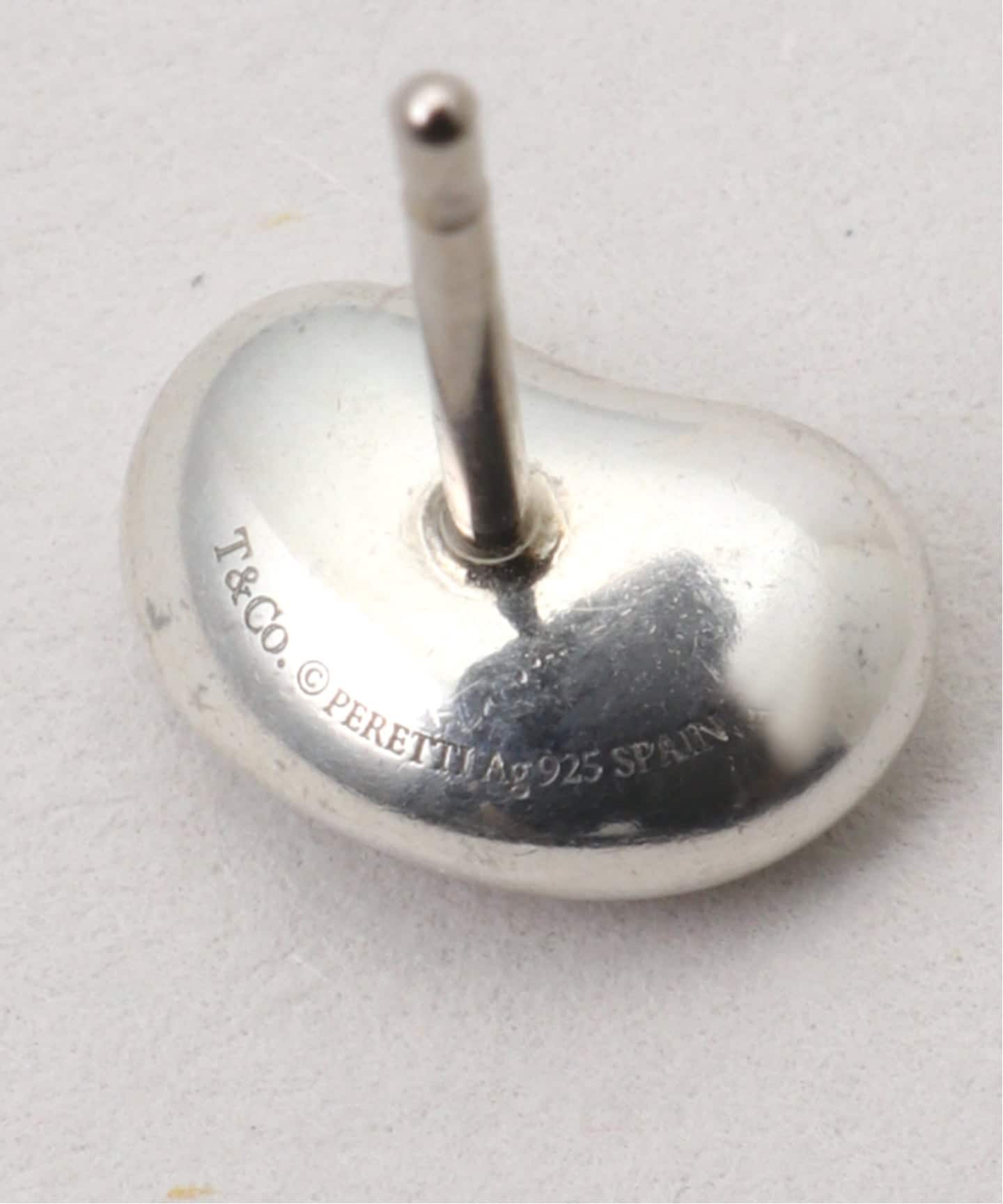 VINTAGE TIFFANY&Co./ティファニー】Bean pierce mini (両耳)（ピアス