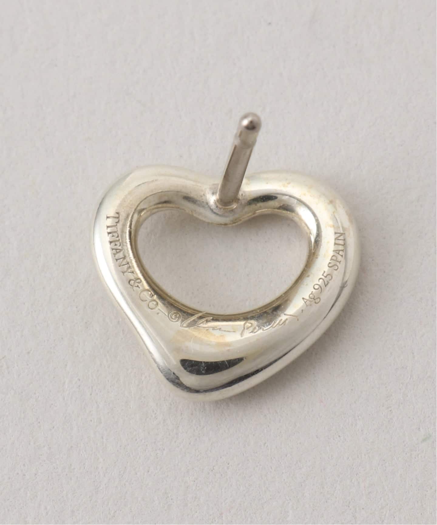 VINTAGE TIFFANY&Co./ティファニー】 Open heart pierce xs(両耳
