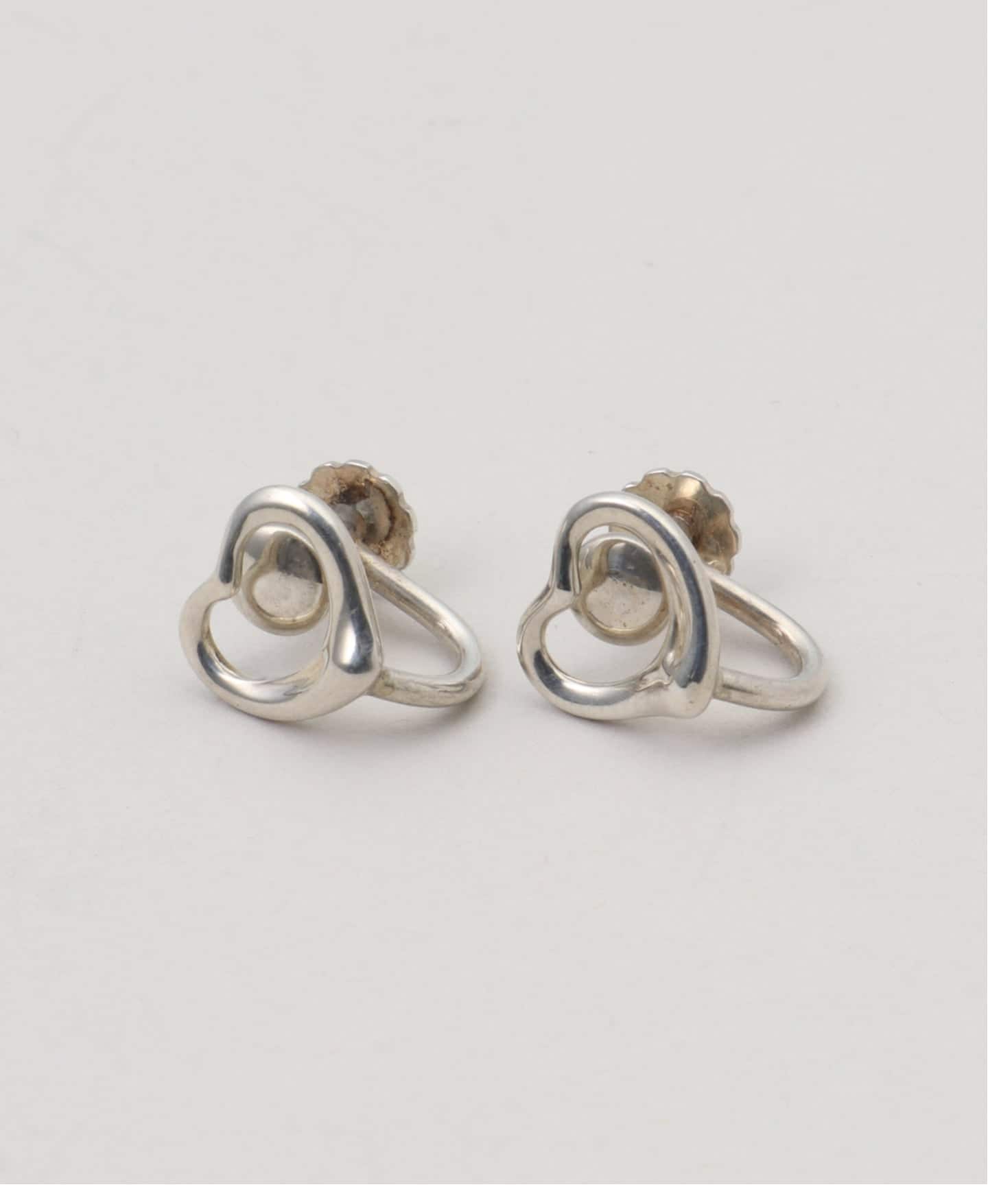 VINTAGE TIFFANY&Co./ティファニー】Open heart earring xs(両耳