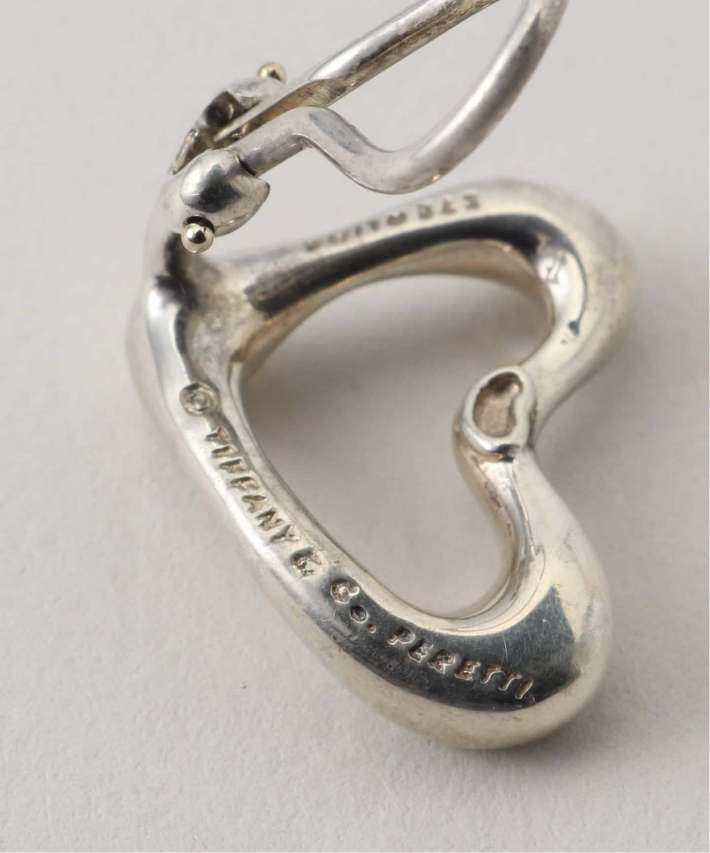 VINTAGE TIFFANY&Co./ティファニー】Open heart earring m (両耳
