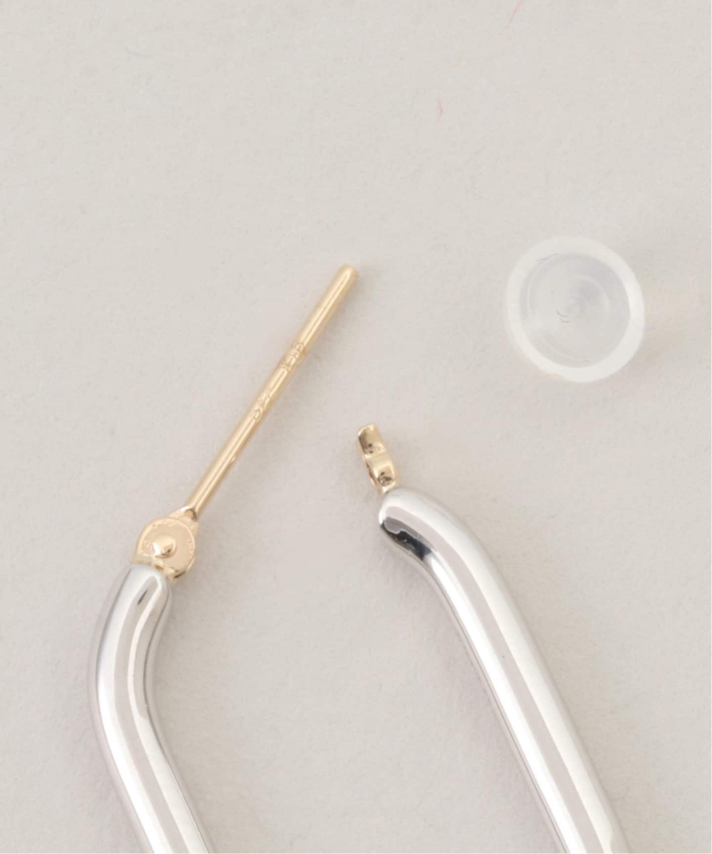 SV925 oval pierce(両耳)（ピアス（両耳用））｜DECOUVERTE
