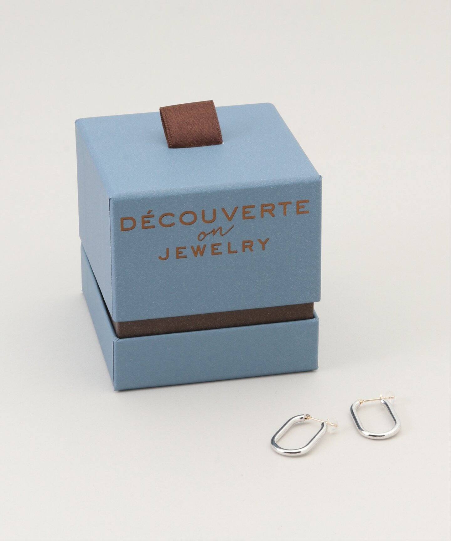 SV925 oval pierce(両耳)（ピアス（両耳用））｜DECOUVERTE