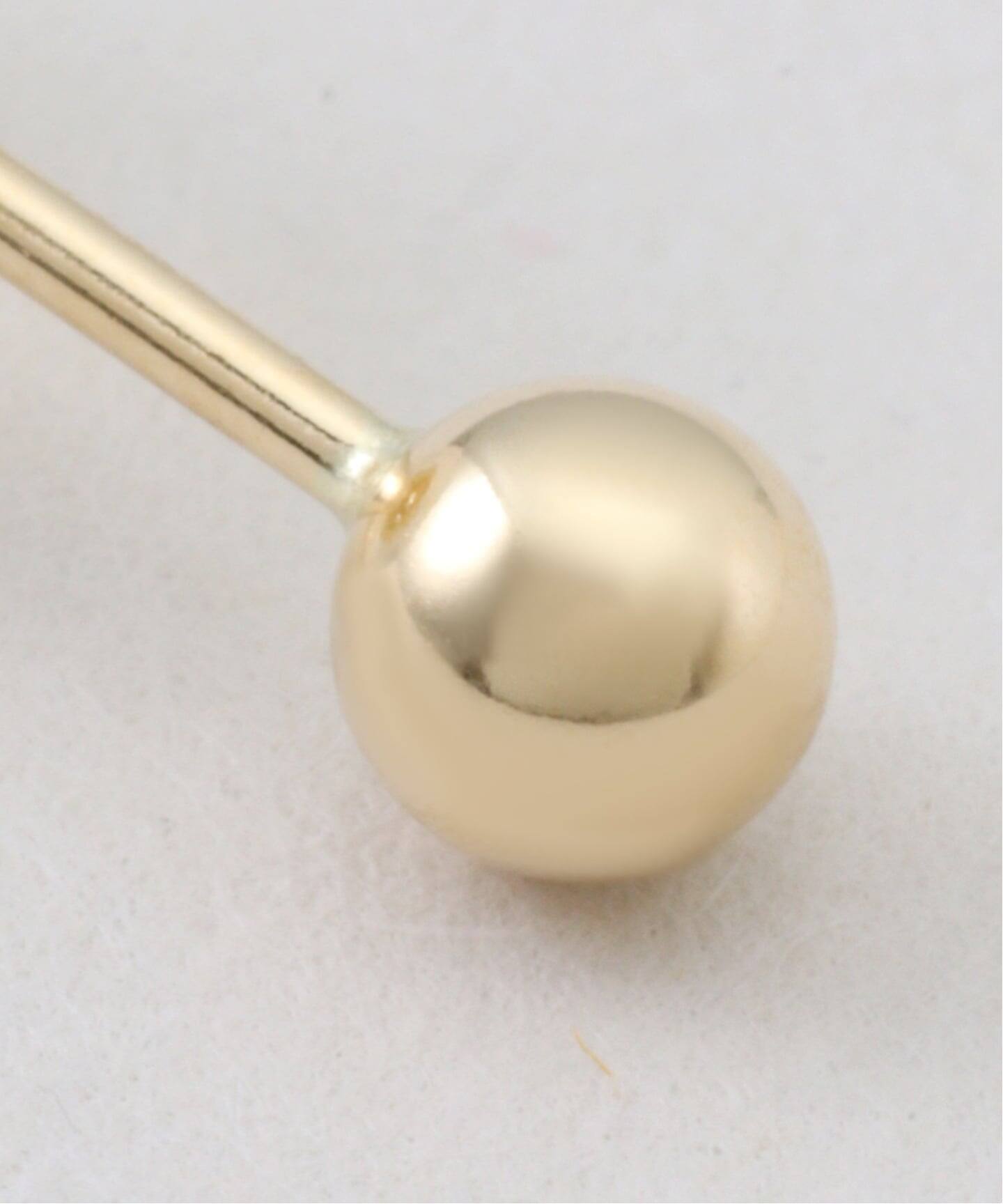 18K 0.3 ball pierce(両耳)（ピアス（両耳用））｜DECOUVERTE（デクー