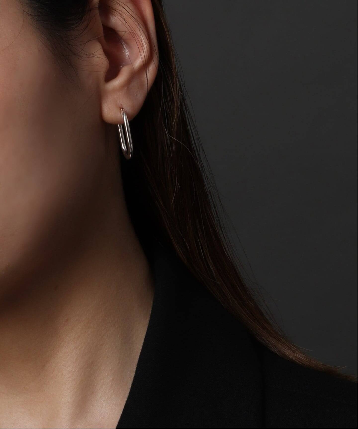 SV925 oval pierce(両耳)（ピアス（両耳用））｜DECOUVERTE（デクー