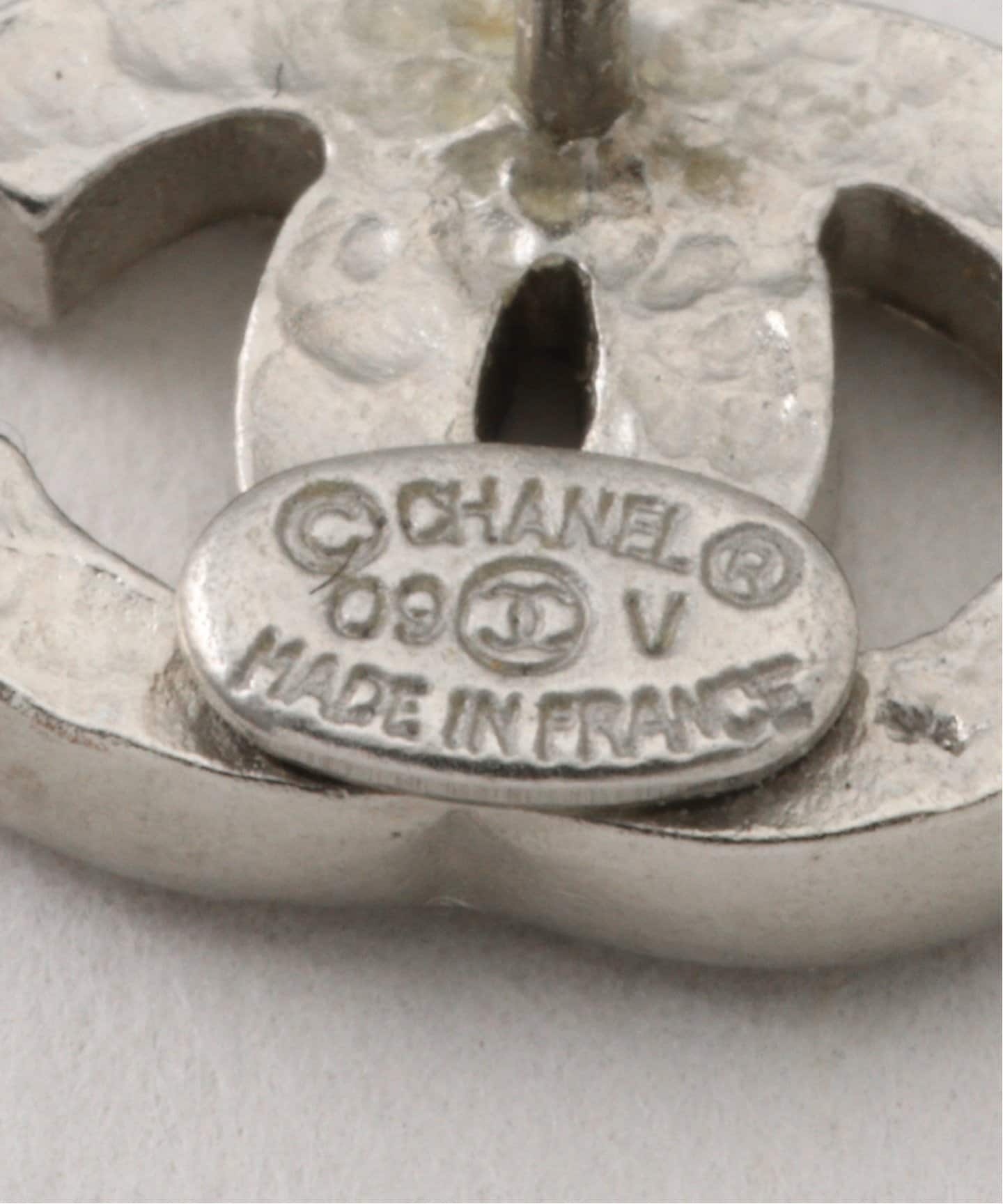 VINTAGE CHANEL/シャネル】CC pierce rs(両耳)（ピアス（両耳用