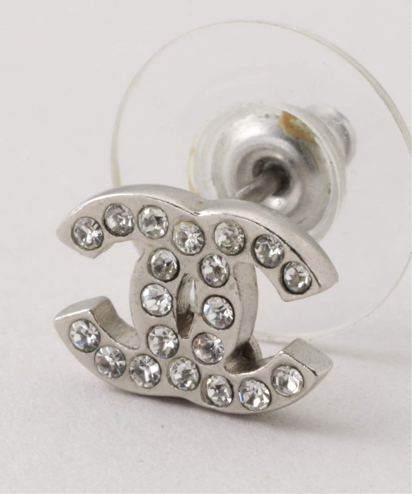 VINTAGE CHANEL/シャネル】CC pierce rs(両耳)（ピアス（両耳用