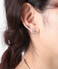 VINTAGE CHANEL/シャネル】CC pierce rs(両耳)（ピアス（両耳用 