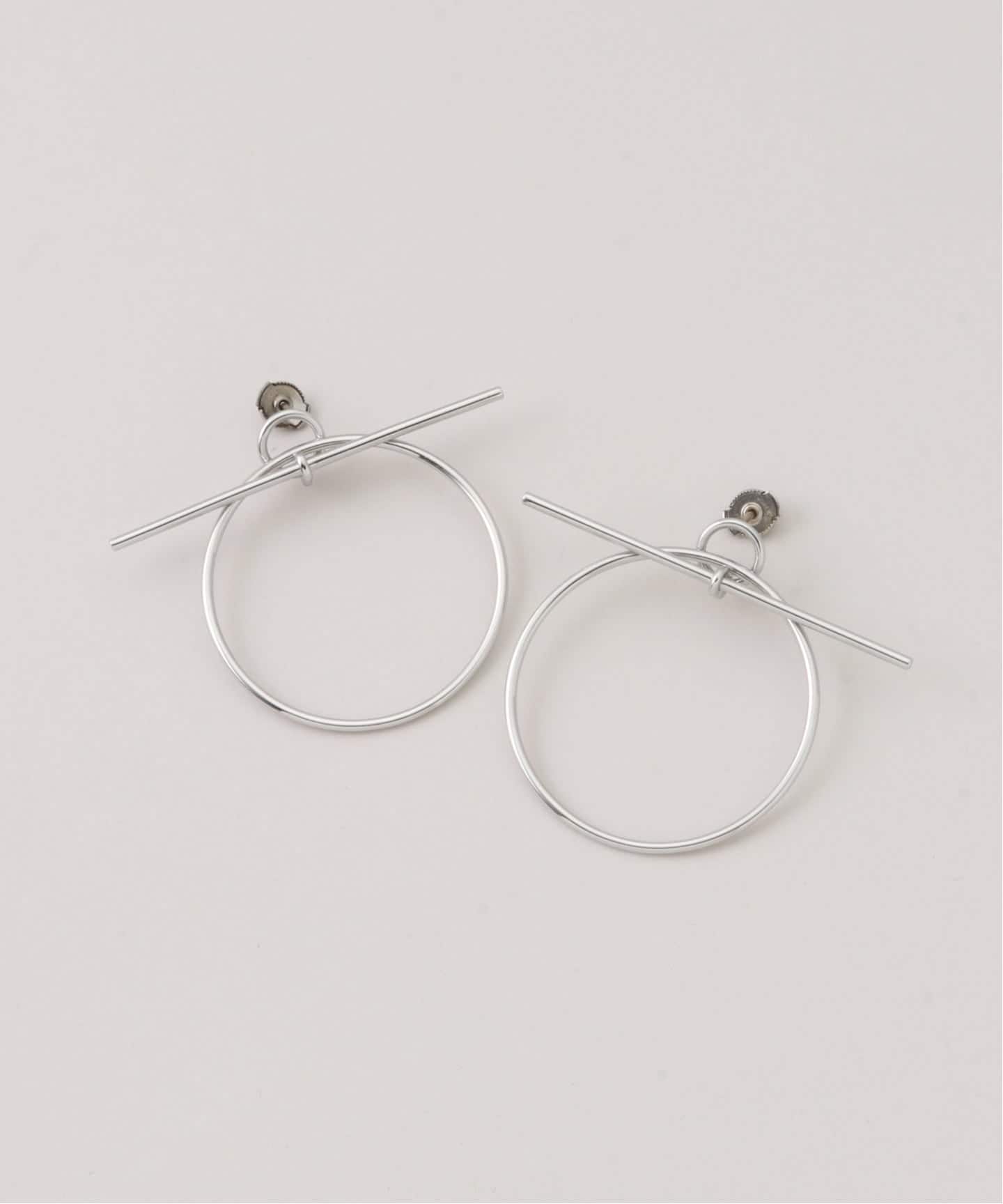 エルメス　両耳　ワープ　ピアス HERMES/エルメス】Loop pierce(両耳)（ピアス（両耳用