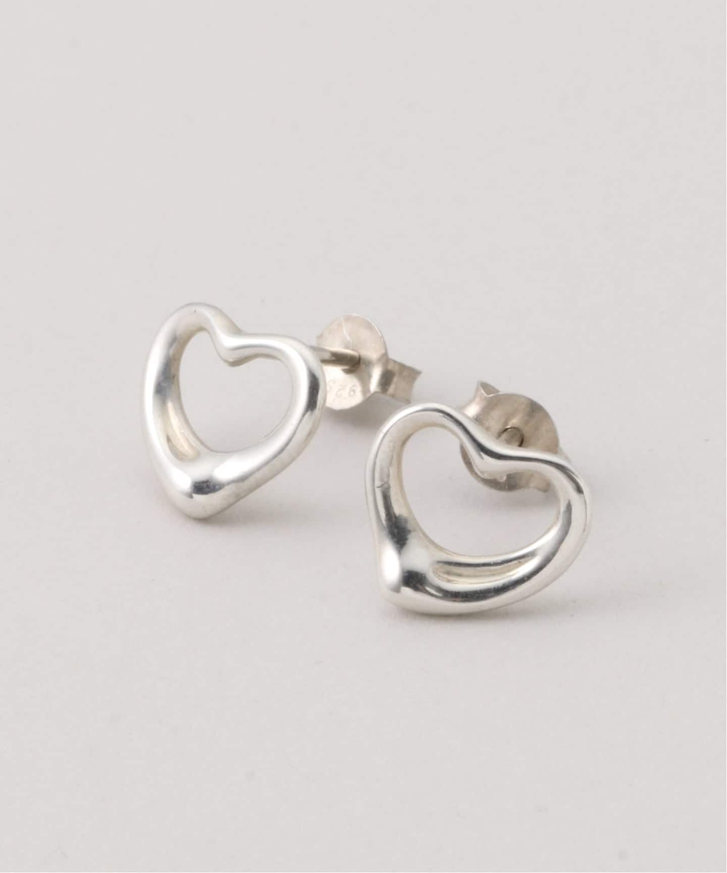 TIFFANY&Co ティファニー オープンハート　ピアス 両耳 シルバー　銀 楽天市場】Tiffany&Co. ティファニーオープンハートピアス ミニ