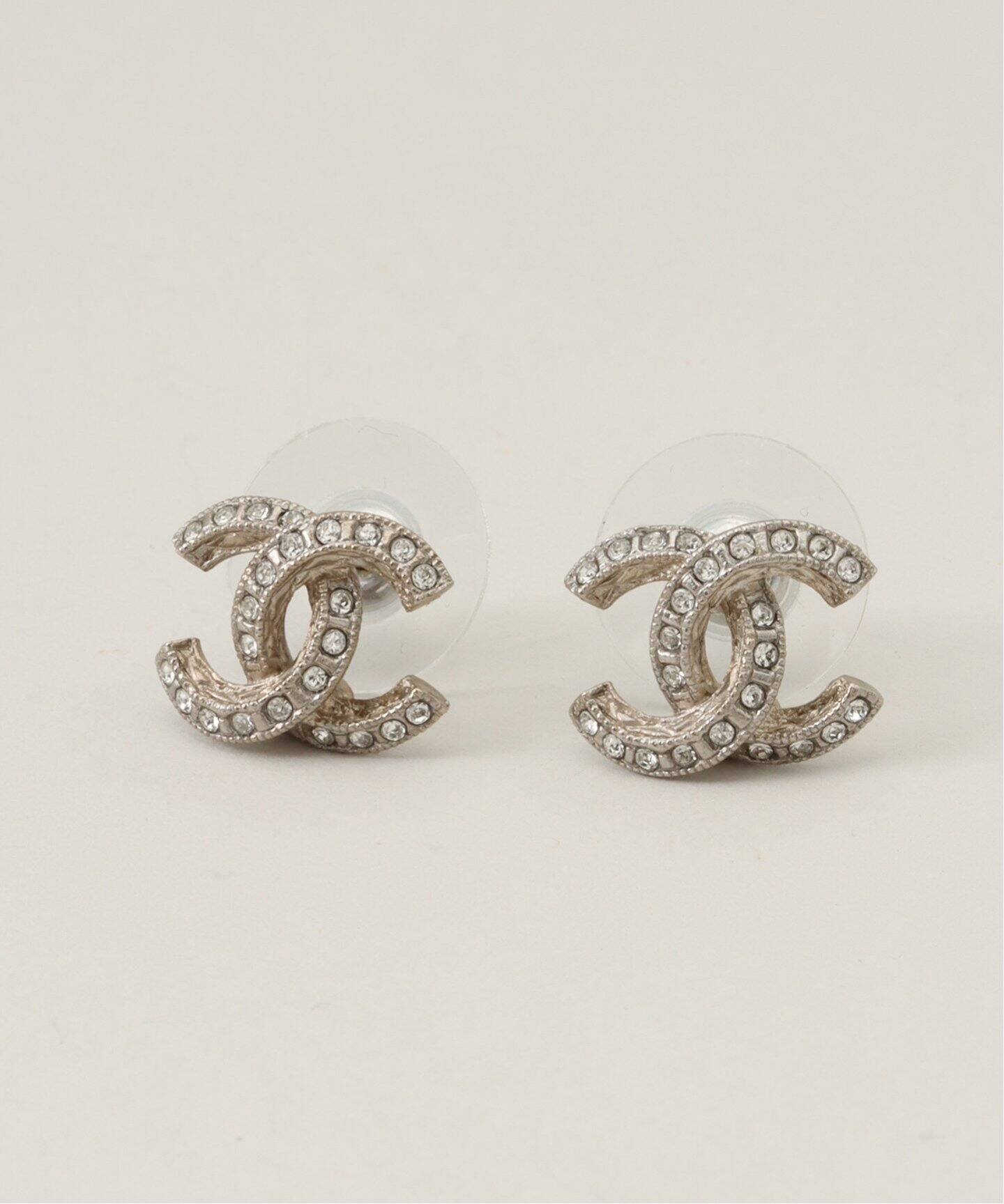 VINTAGE CHANEL/シャネル】CC pierce(両耳)（ピアス（両耳用 