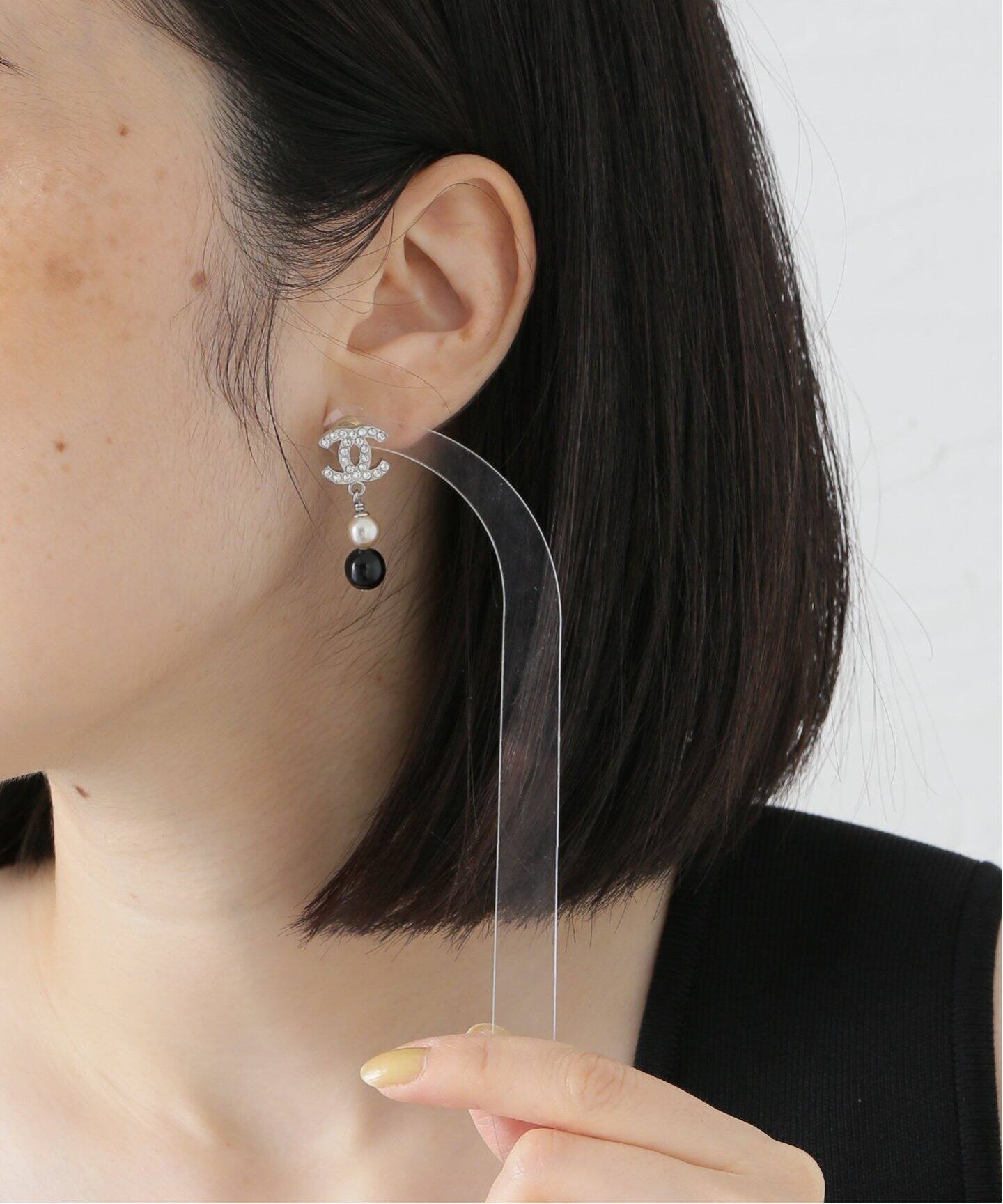 シャネル ピアス ヴィンテージ片耳 mydayさん専用 VINTAGE CHANEL/シャネル】pierce(両耳)（ピアス（両耳用