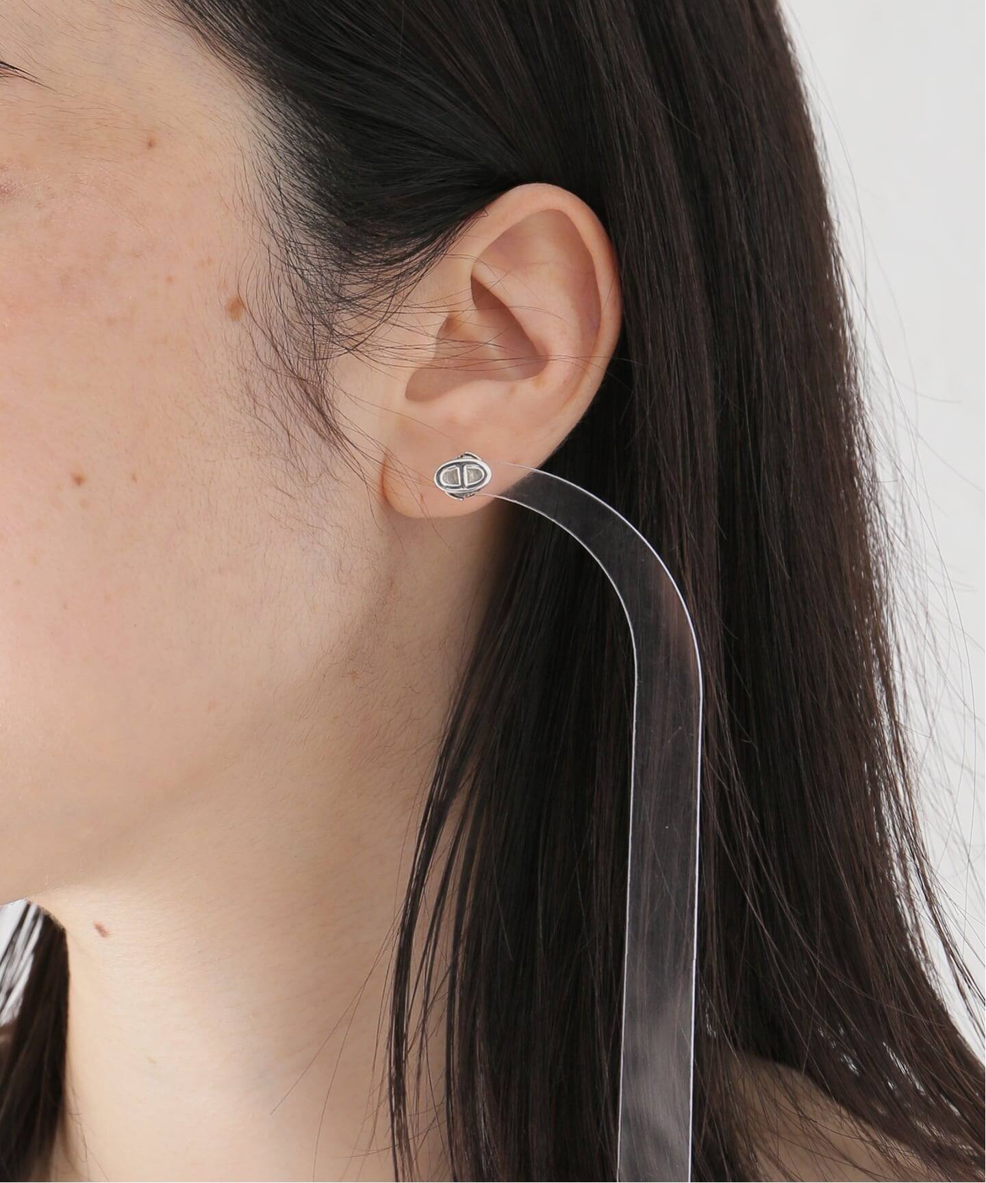 VINTAGE HERMES/エルメス】Chaine dAncre pierce tpm(両耳)（ピアス