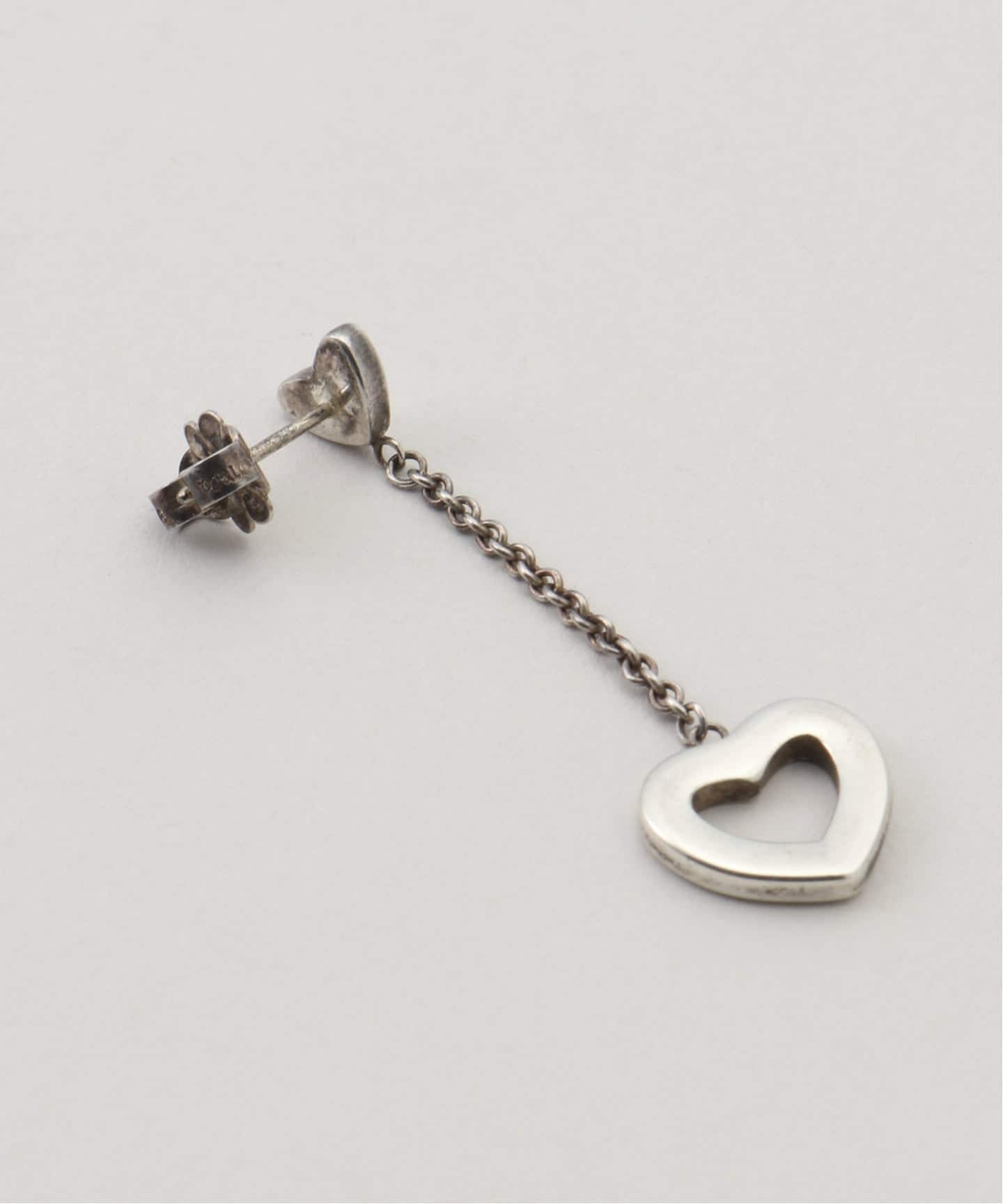 VINTAGE TIFFANY&Co./ティファニー】 Double heart drop pierce(両耳